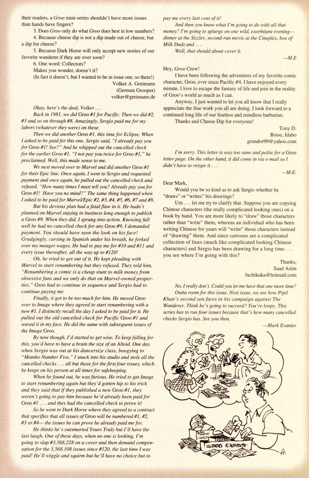 Read online Sergio Aragonés' Groo: Mightier Than the Sword comic -  Issue #1 - 28