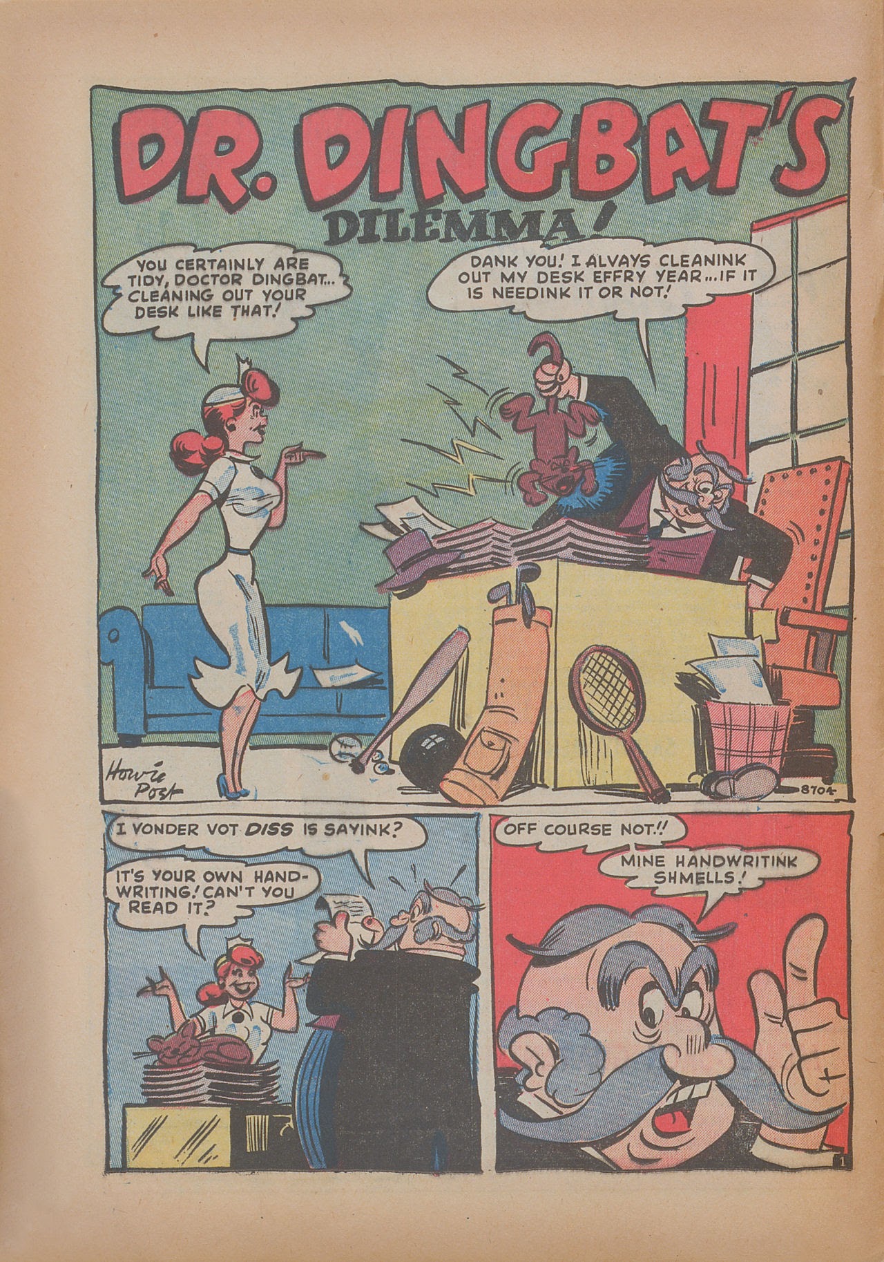 Read online Nellie The Nurse (1945) comic -  Issue #30 - 12