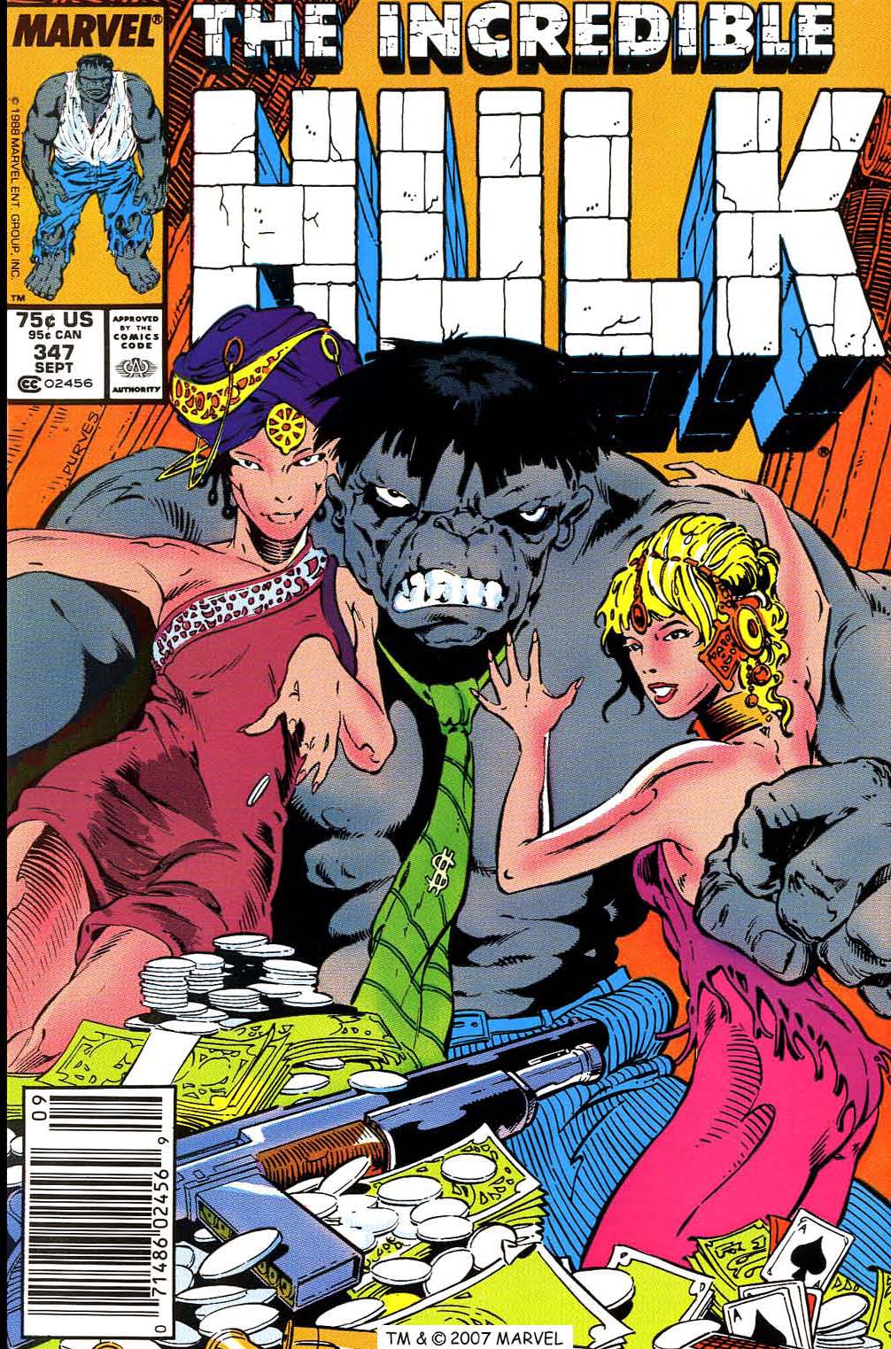 Read online The Incredible Hulk (1968) comic -  Issue #347 - 1