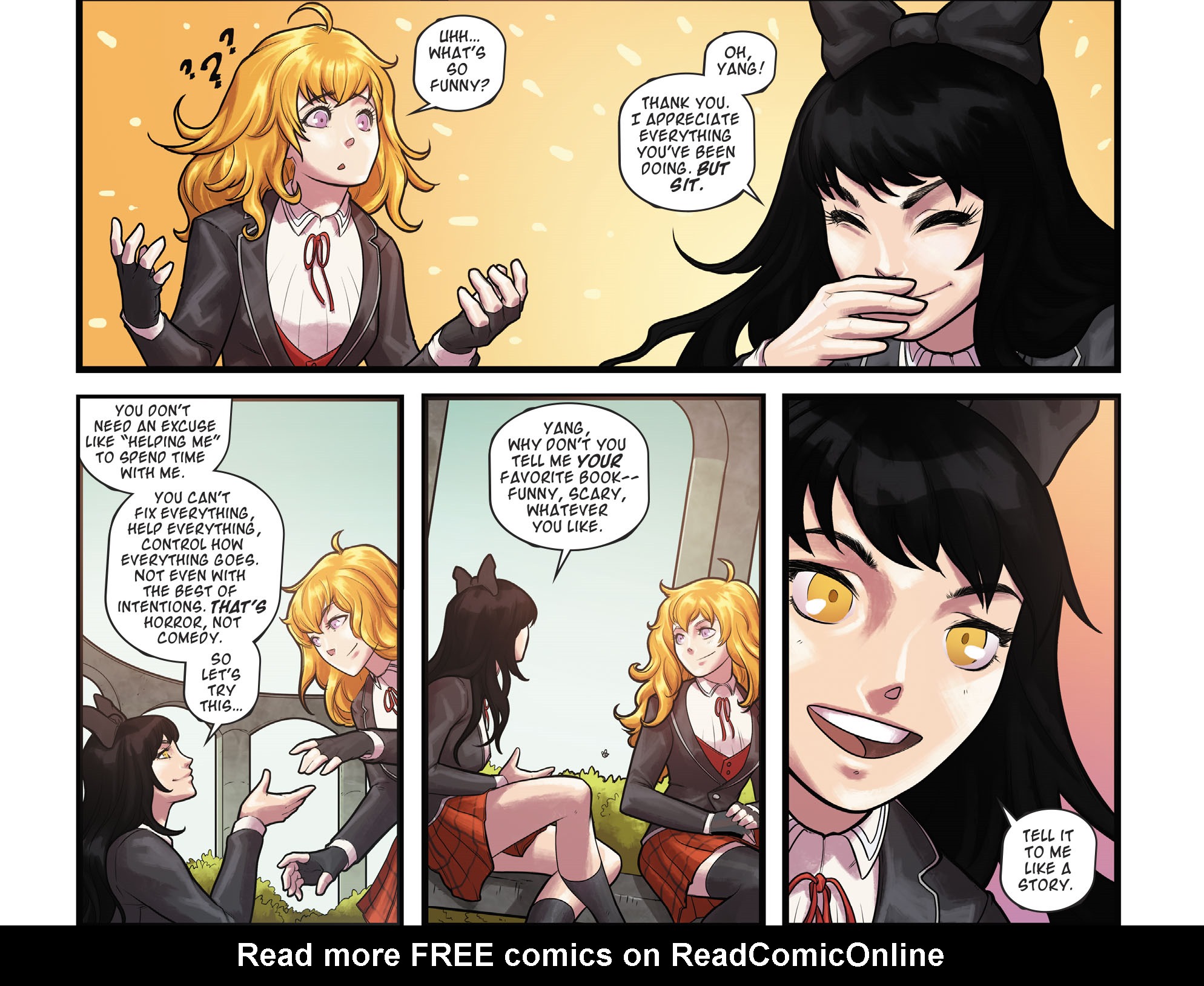 Read online RWBY comic -  Issue #7 - 21