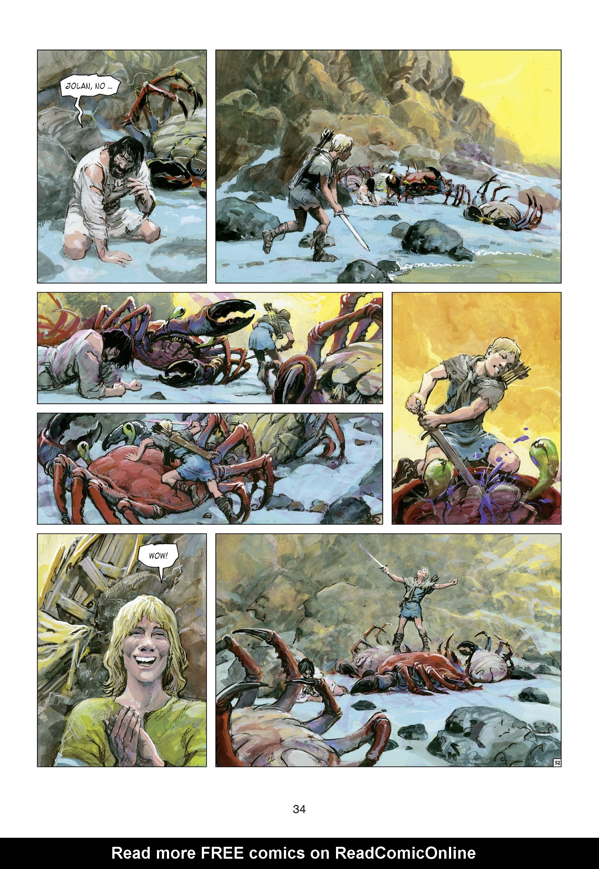 Read online Thorgal comic -  Issue #21 - 36