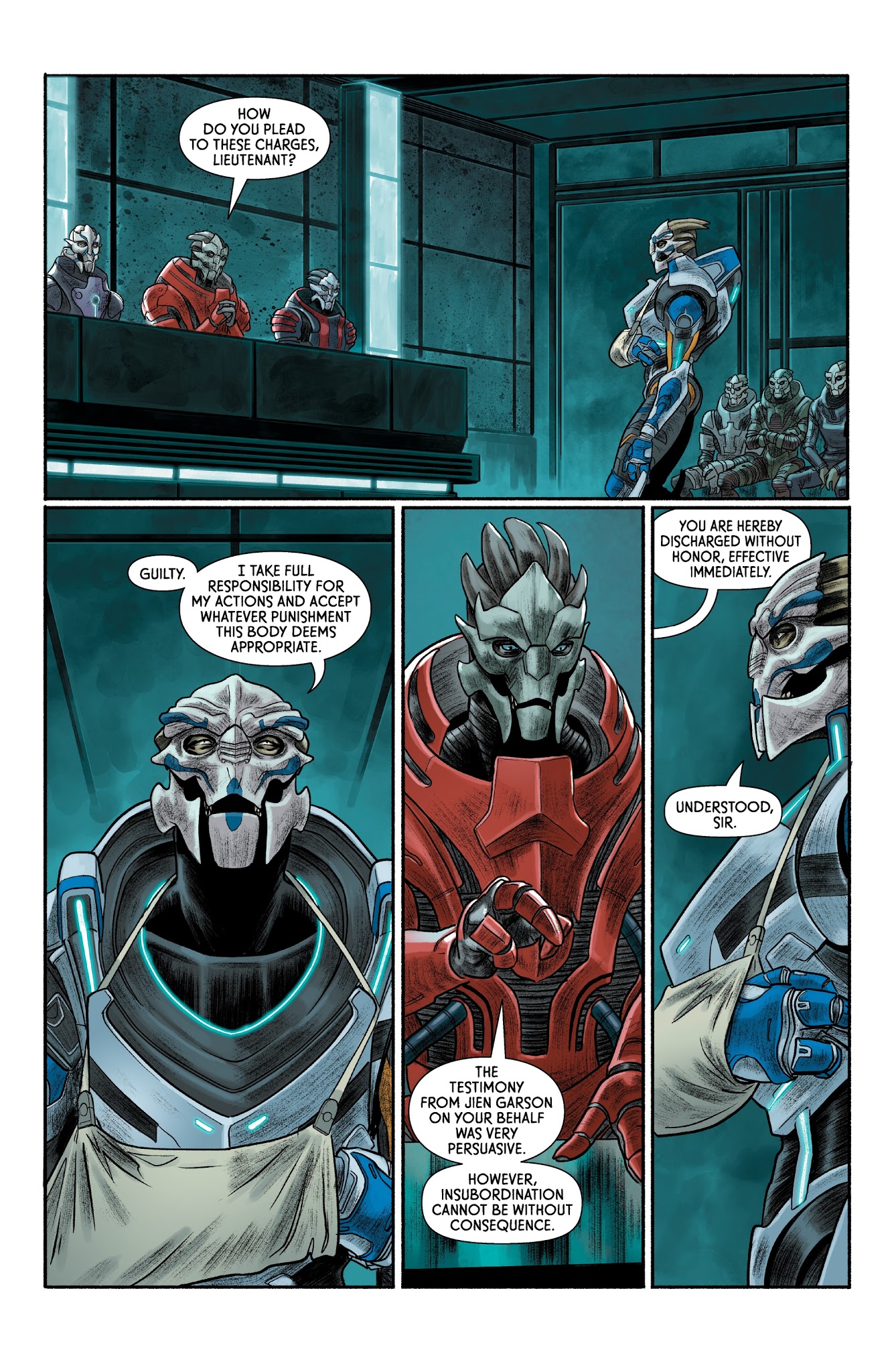 Read online Mass Effect: Discovery comic -  Issue #4 - 19