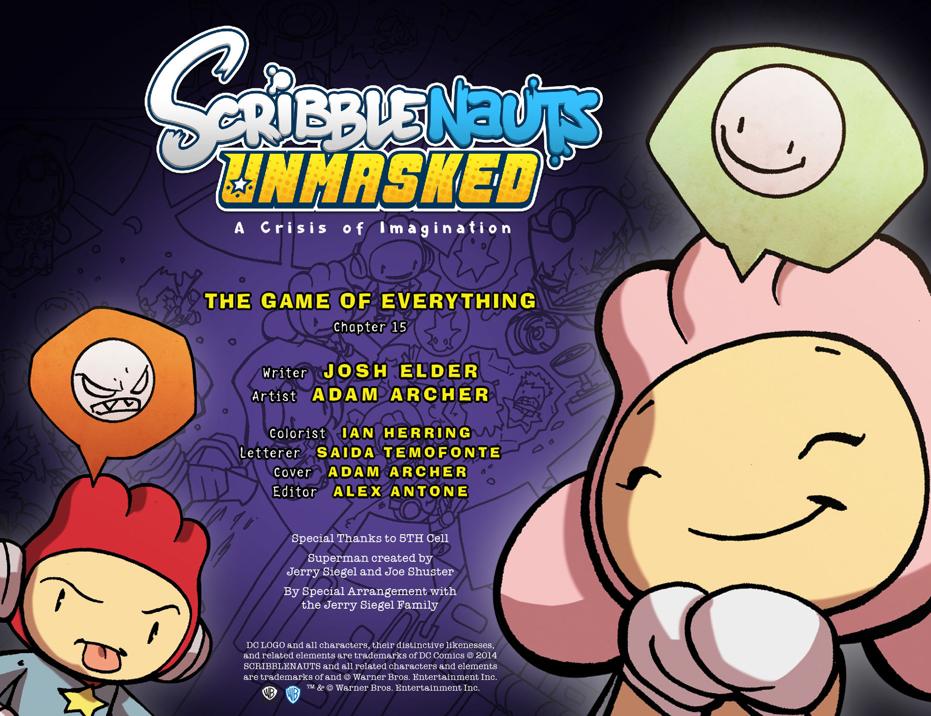Read online Scribblenauts Unmasked: A Crisis of Imagination comic -  Issue #15 - 2