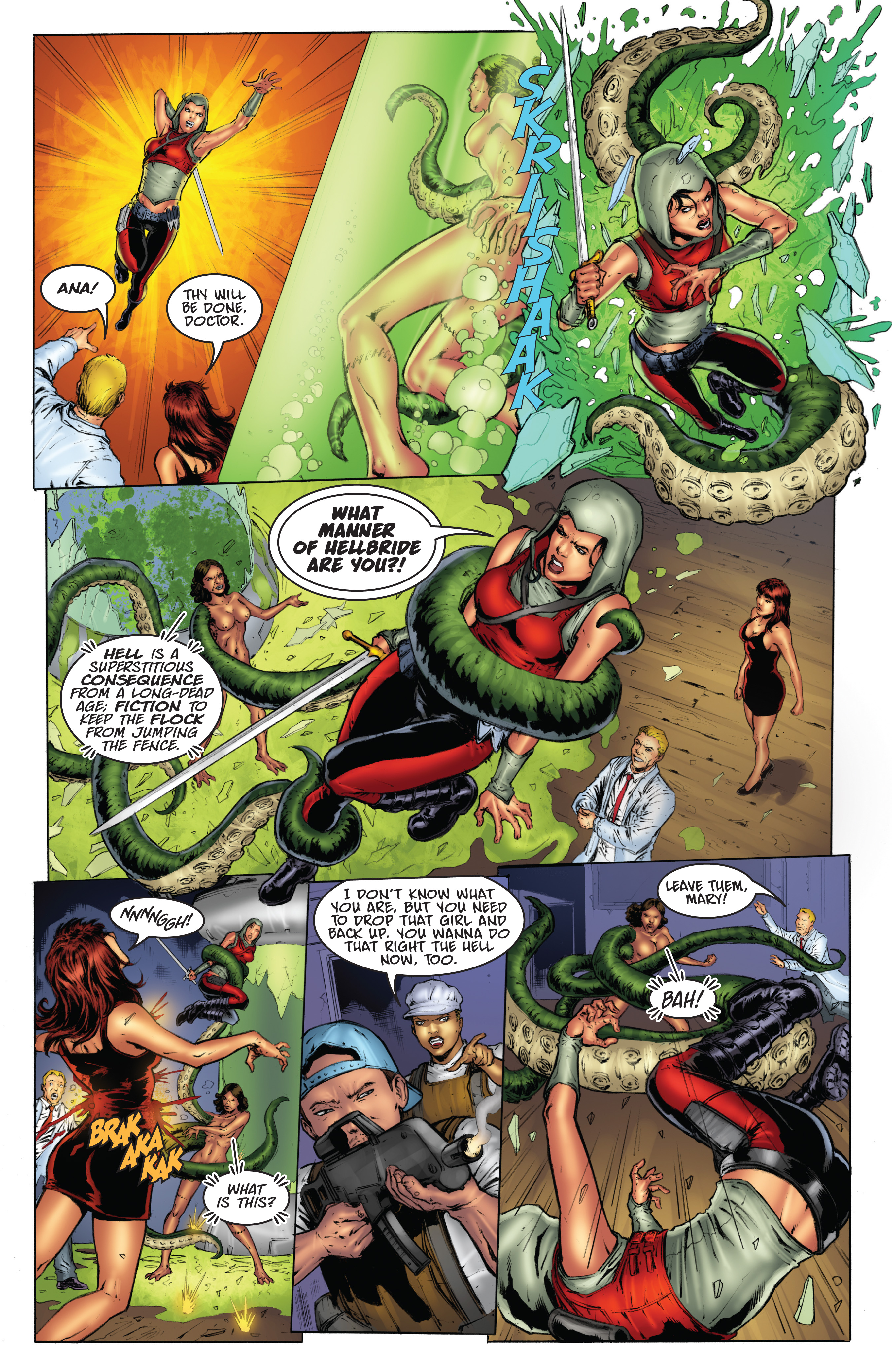 Read online Hack/Slash/Eva Monster's Ball comic -  Issue #3 - 19