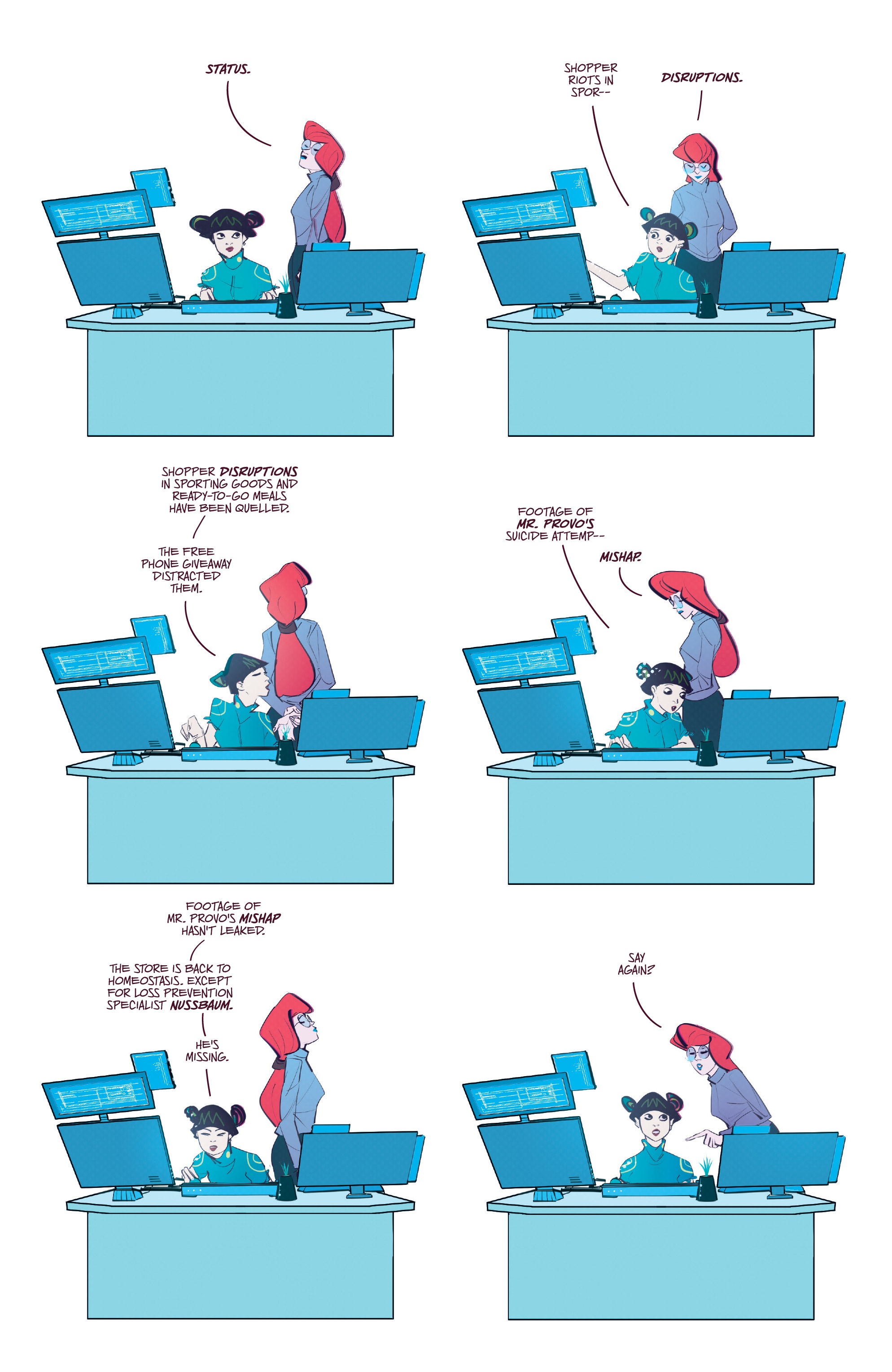 Read online Shoplifters Will Be Liquidated comic -  Issue #2 - 3