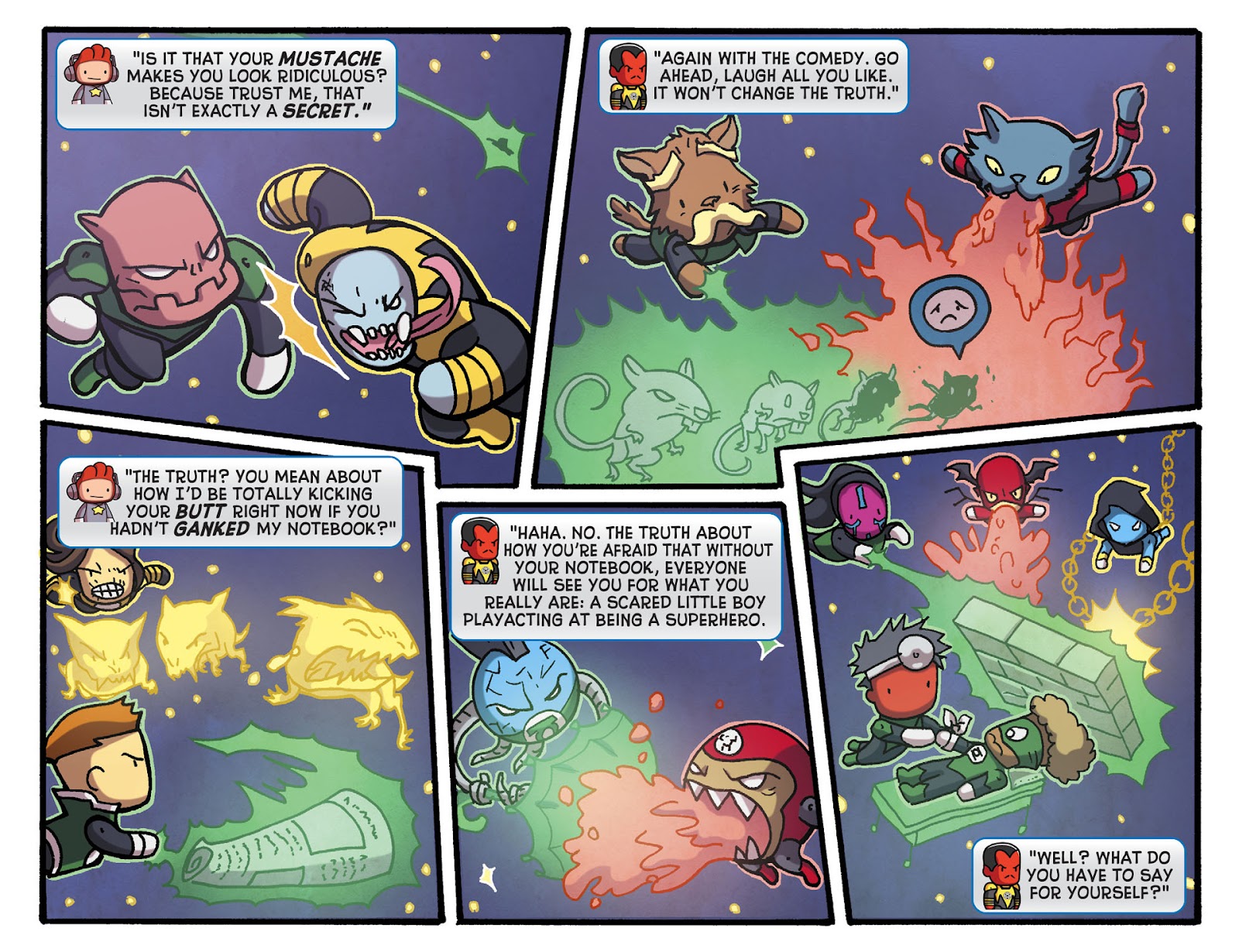 Scribblenauts Unmasked: A Crisis of Imagination issue 7 - Page 9