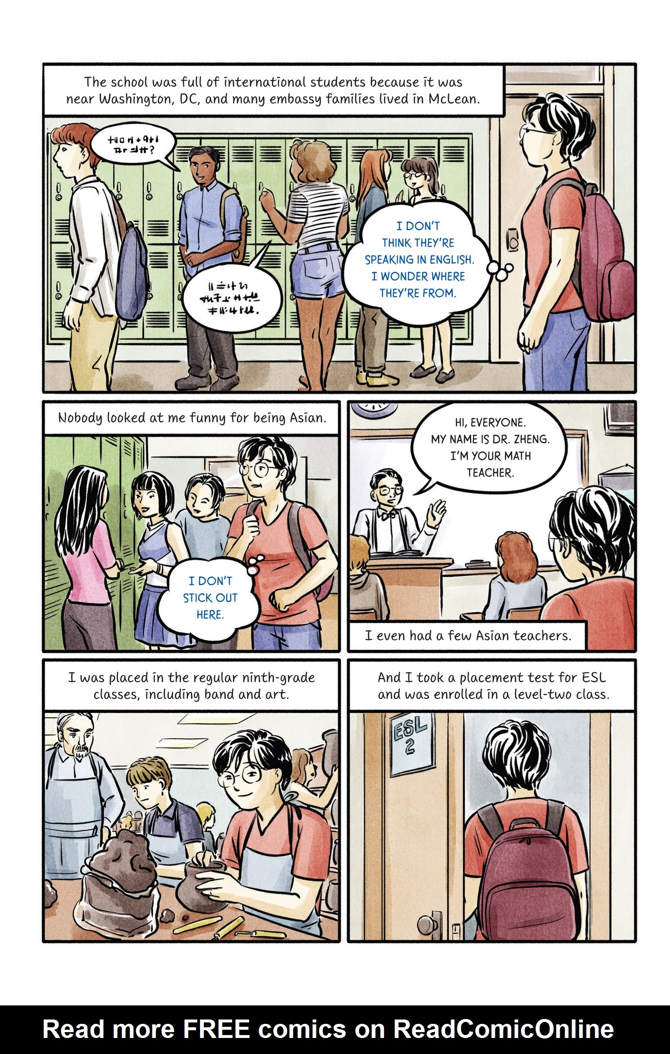 Read online Almost American Girl: An Illustrated Memoir comic -  Issue # TPB (Part 3) - 13