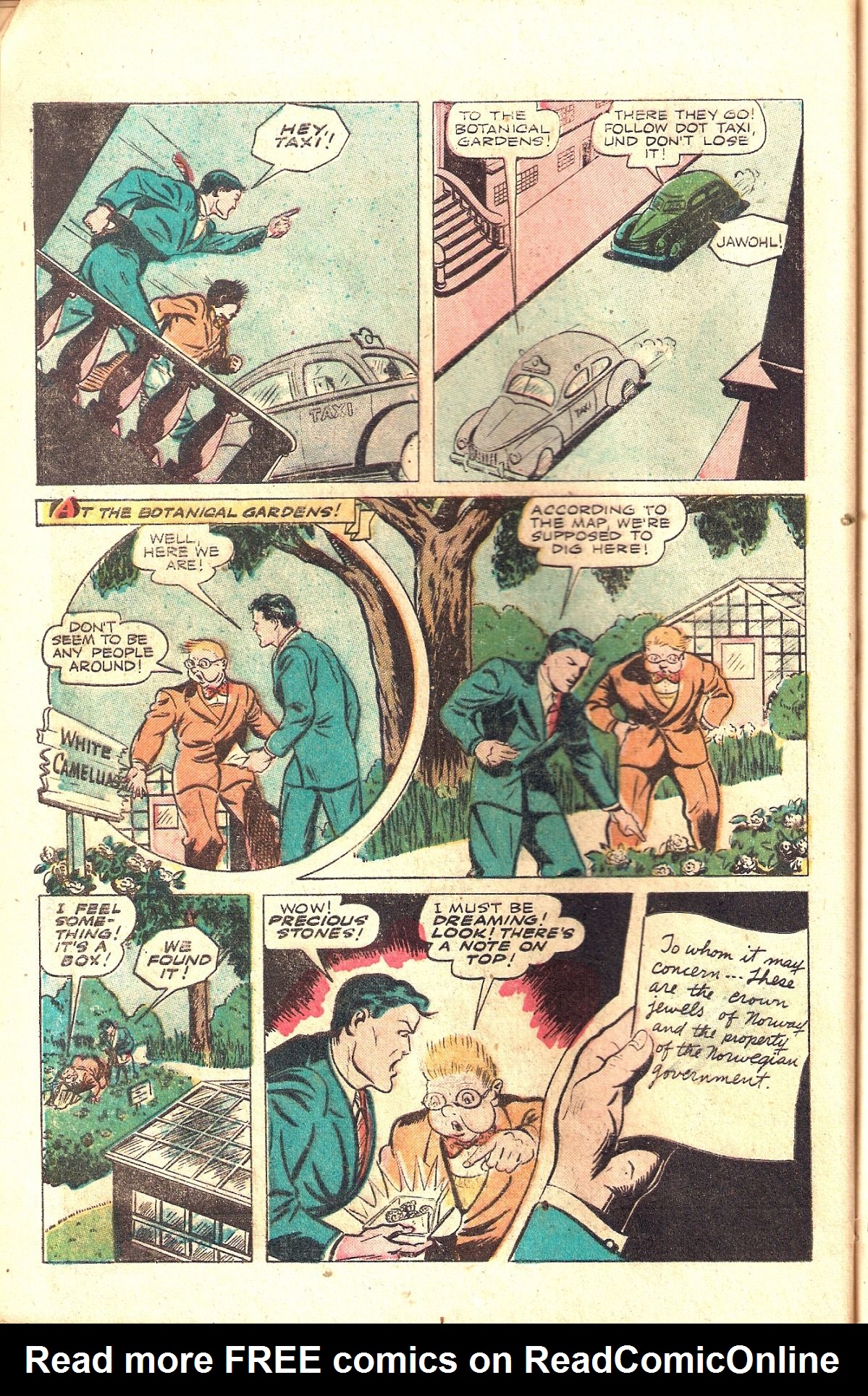 Read online Exciting Comics comic -  Issue #39 - 40