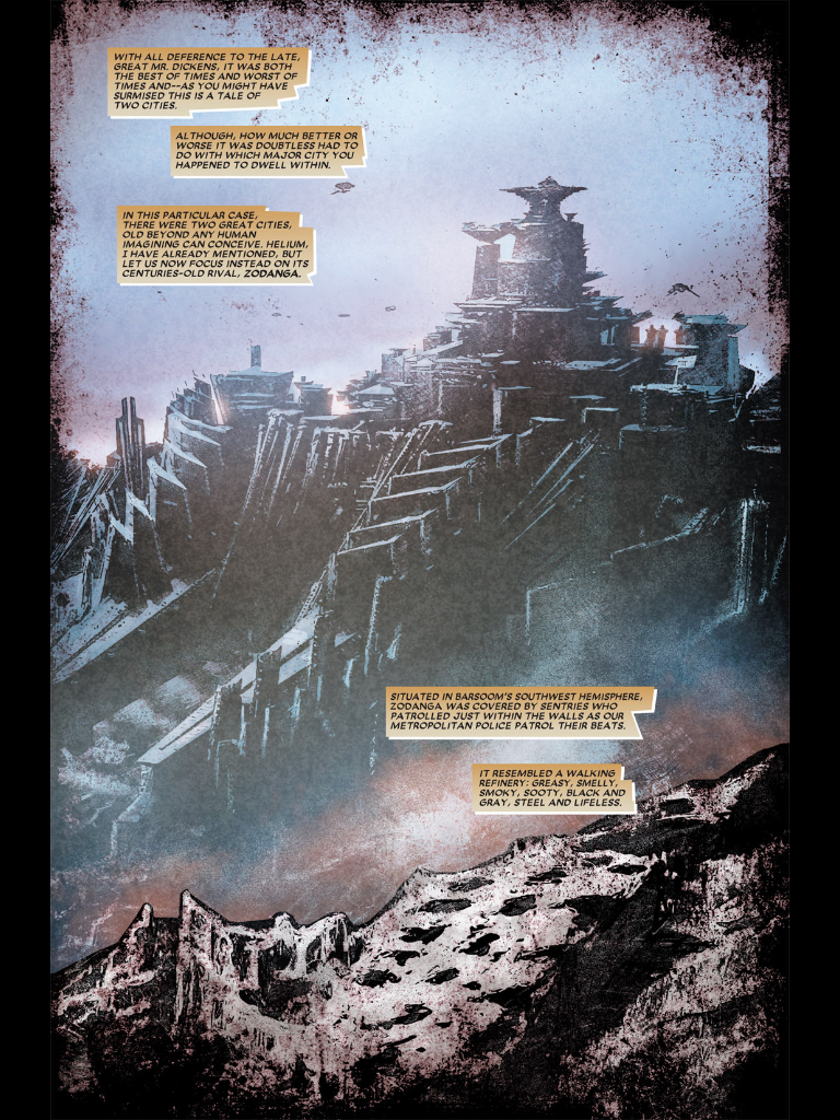Read online John Carter: The World of Mars comic -  Issue #1 - 5