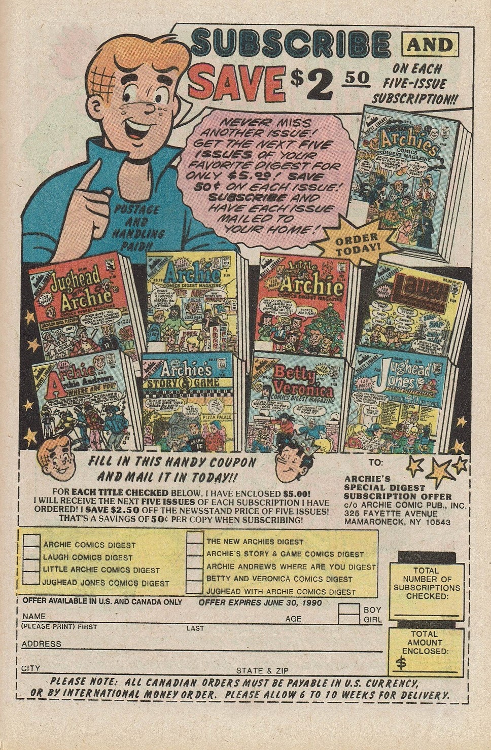 Read online Jughead (1987) comic -  Issue #16 - 25