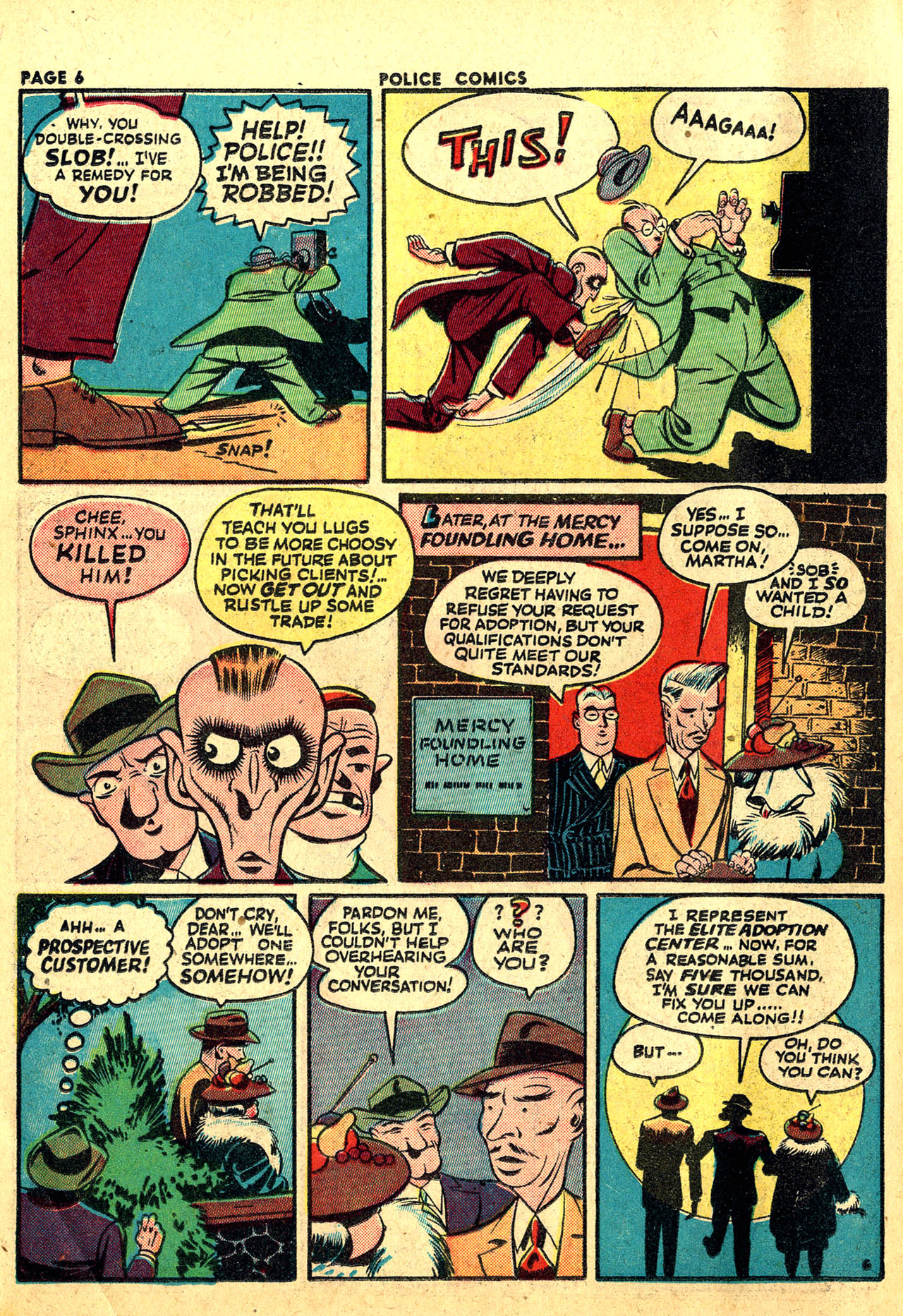 Read online Police Comics comic -  Issue #22 - 8