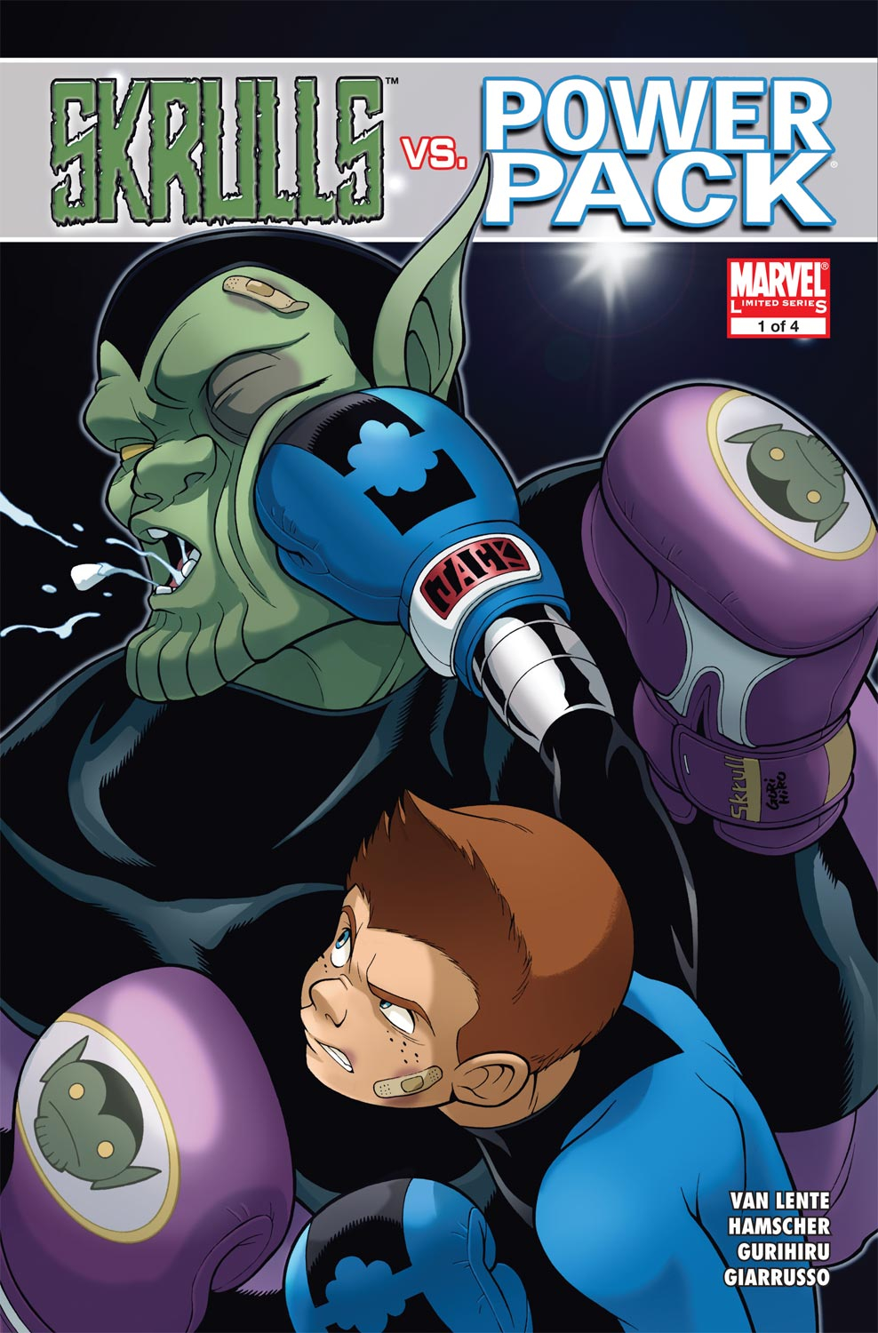 Read online Skrulls vs. Power Pack comic -  Issue #1 - 1