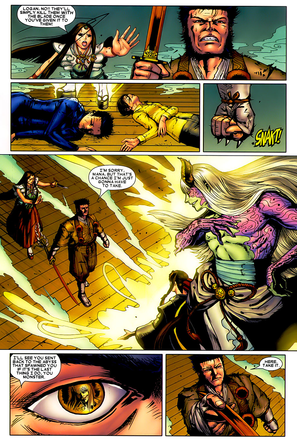 Read online Wolverine: Soultaker comic -  Issue #5 - 16
