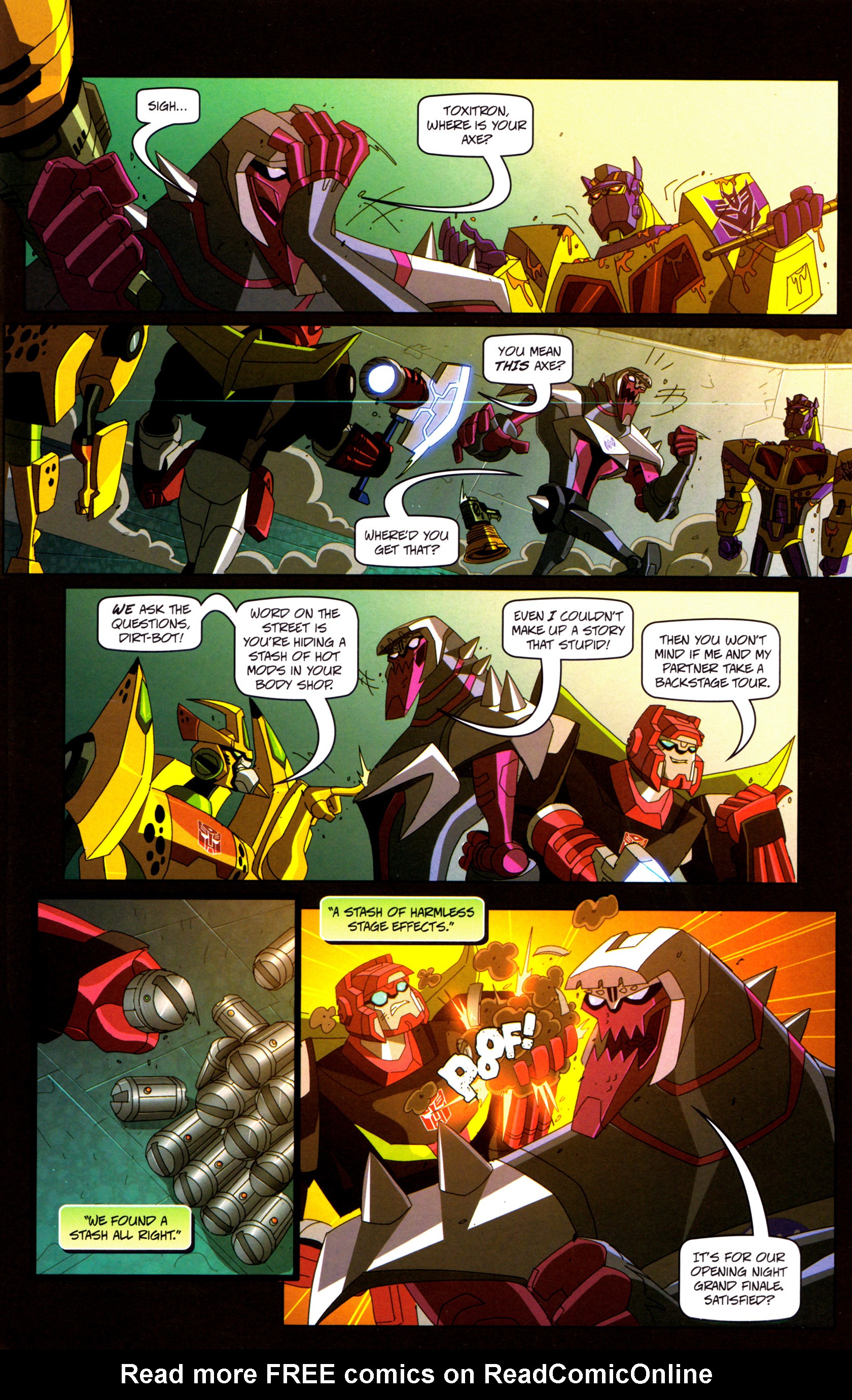 Read online Transformers: Timelines comic -  Issue #6 - 15