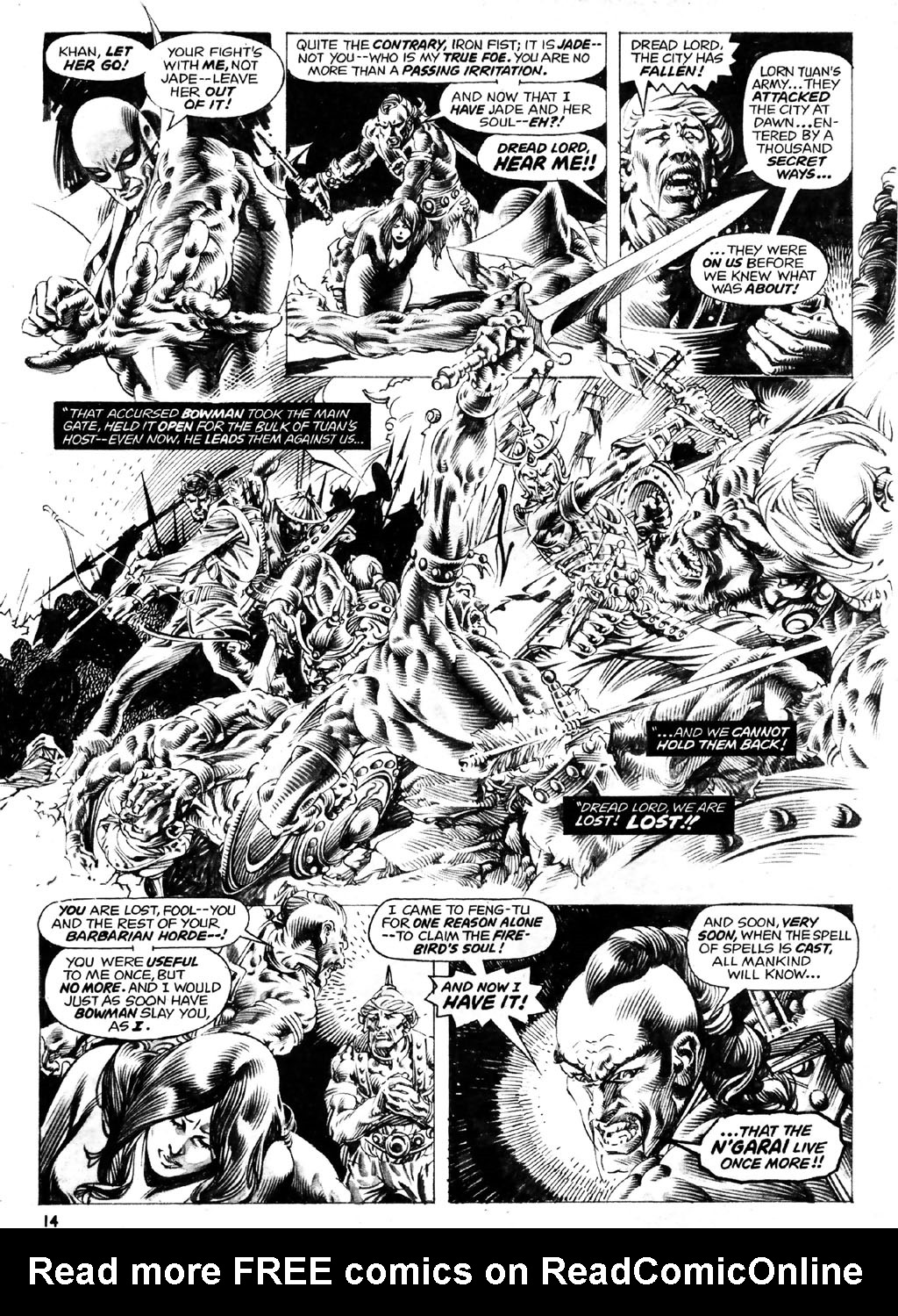 The Deadly Hands of Kung Fu issue 23 - Page 14