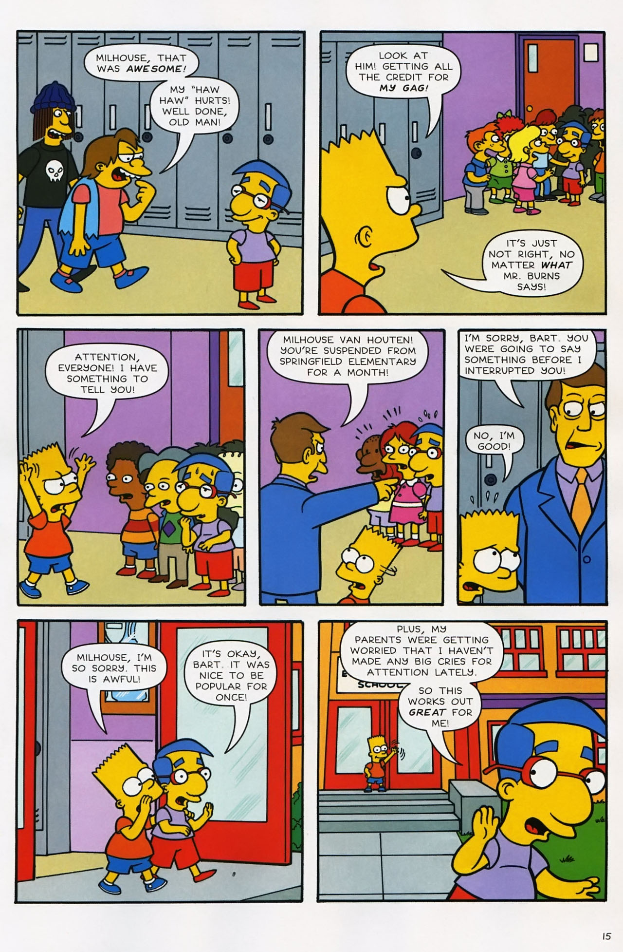 Read online Simpsons Comics comic -  Issue #141 - 17
