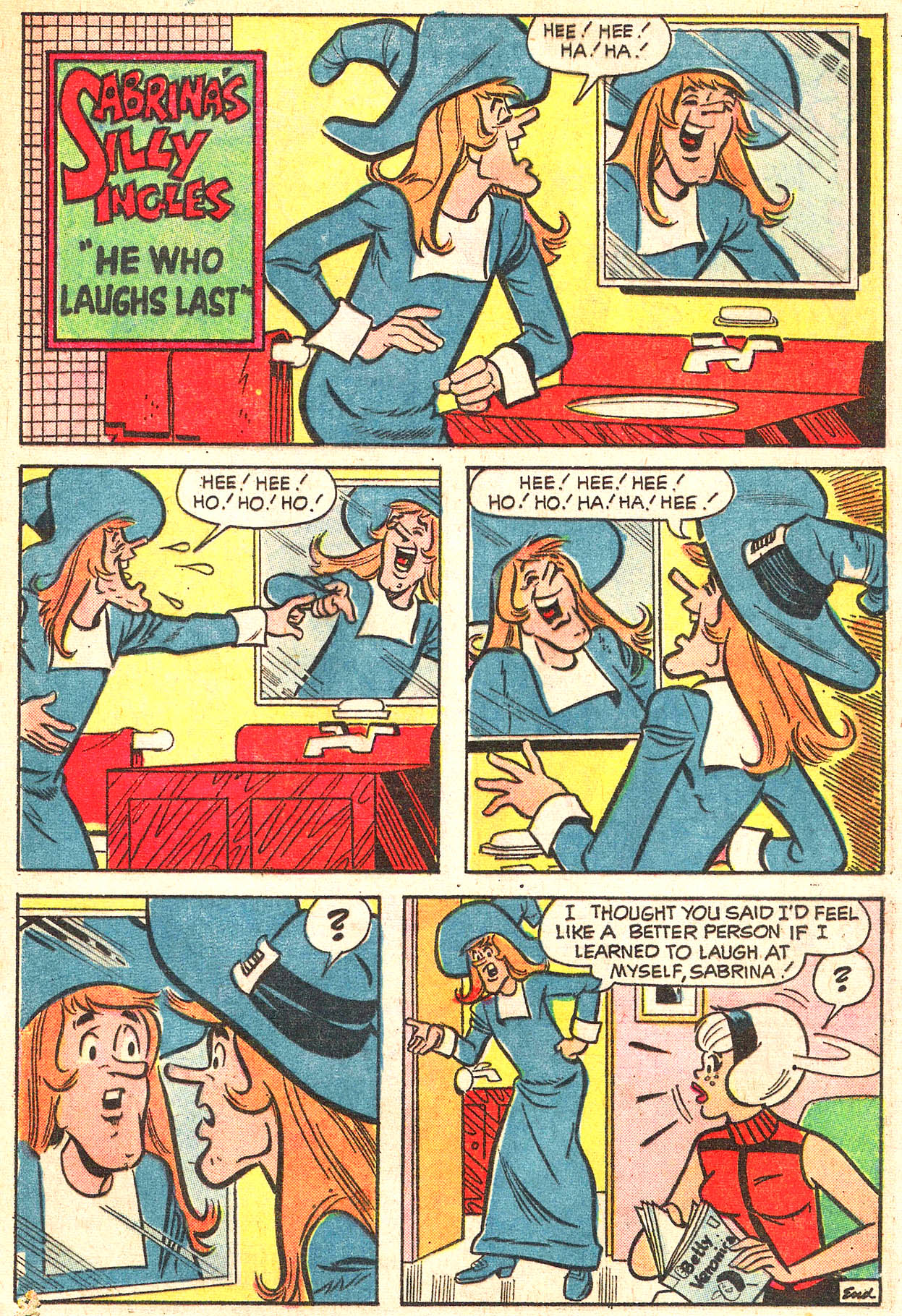 Read online Sabrina The Teenage Witch (1971) comic -  Issue #6 - 29