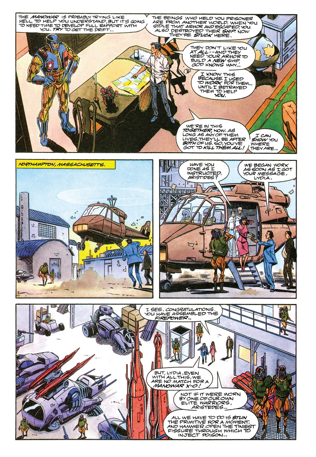 X-O Manowar (1992) issue 2 - Page 8