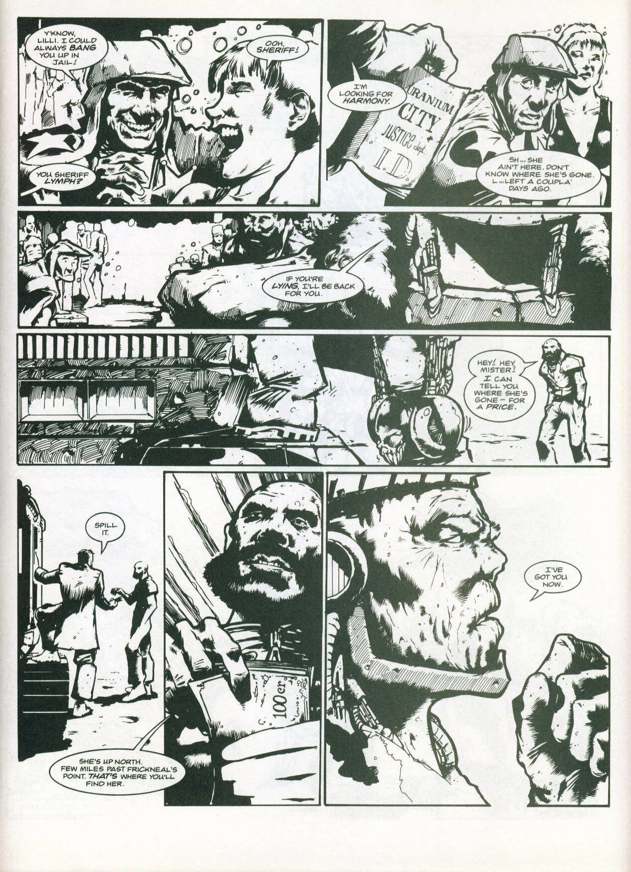 Read online Judge Dredd: The Megazine (vol. 2) comic -  Issue #56 - 37