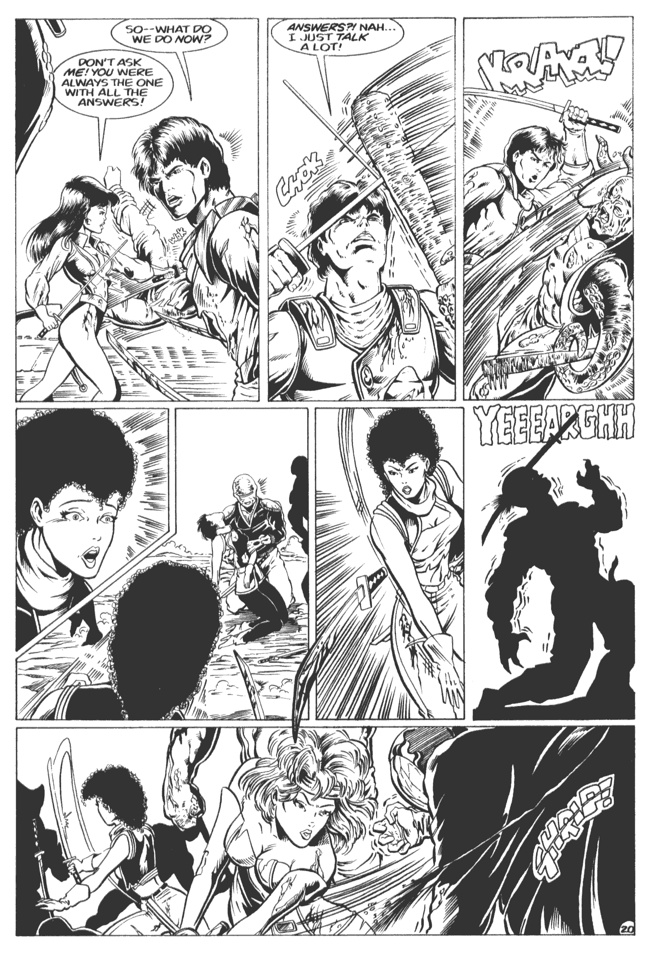 Read online Ex-Mutants (1986) comic -  Issue #2 - 22