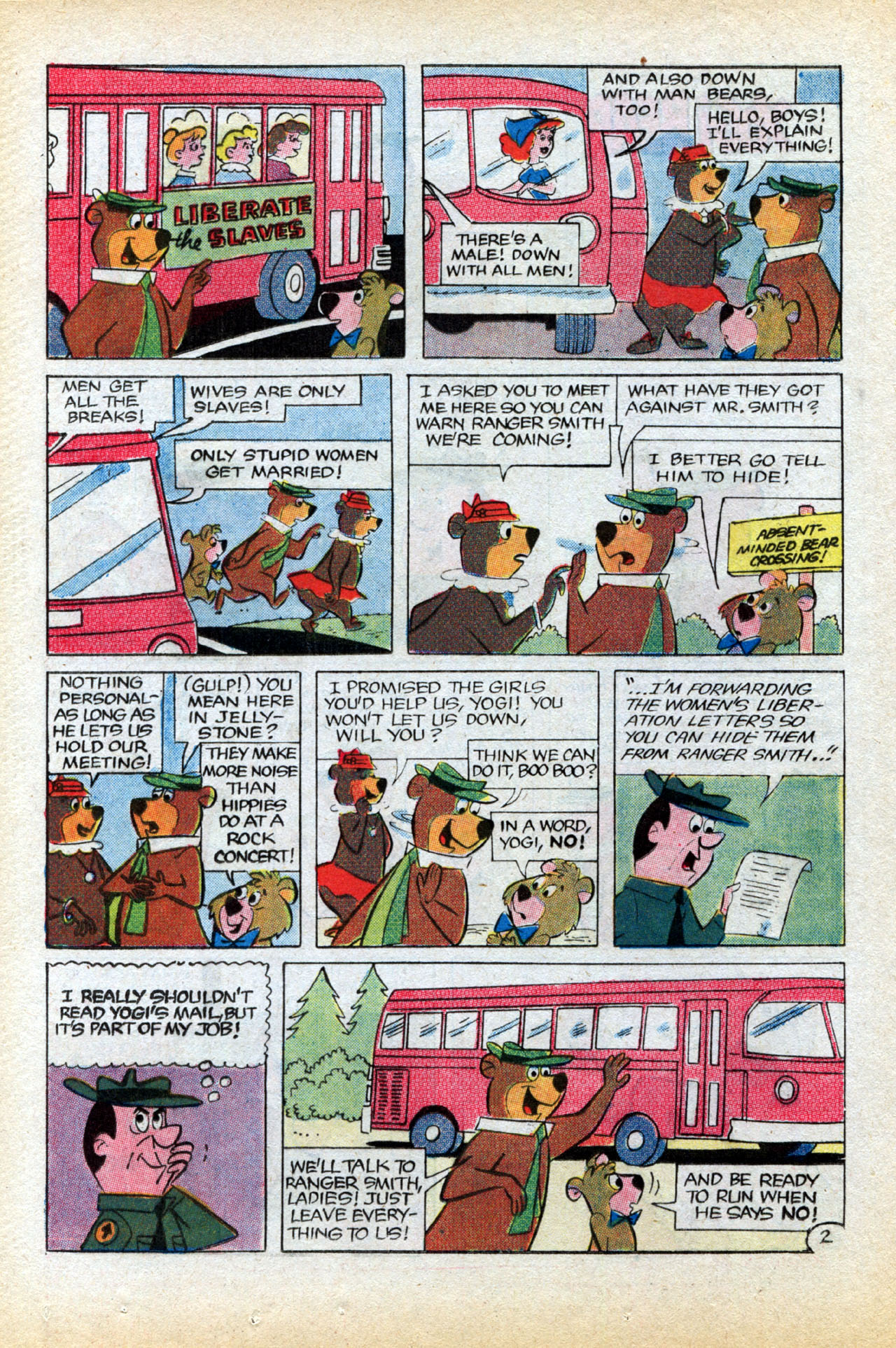 Read online Yogi Bear (1970) comic -  Issue #9 - 16