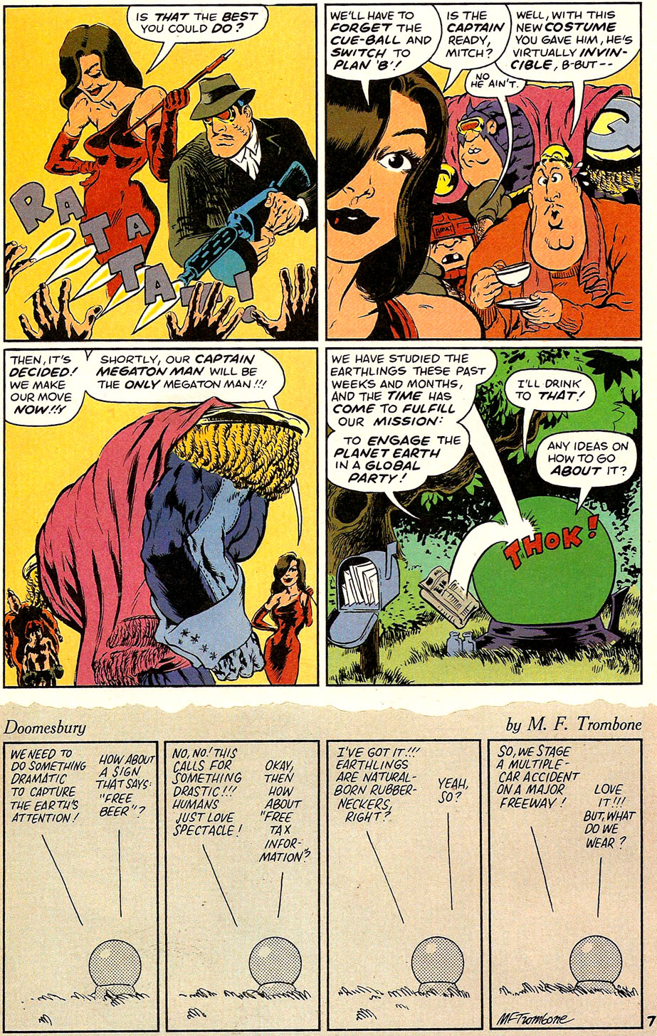 Read online Megaton Man comic -  Issue #9 - 9