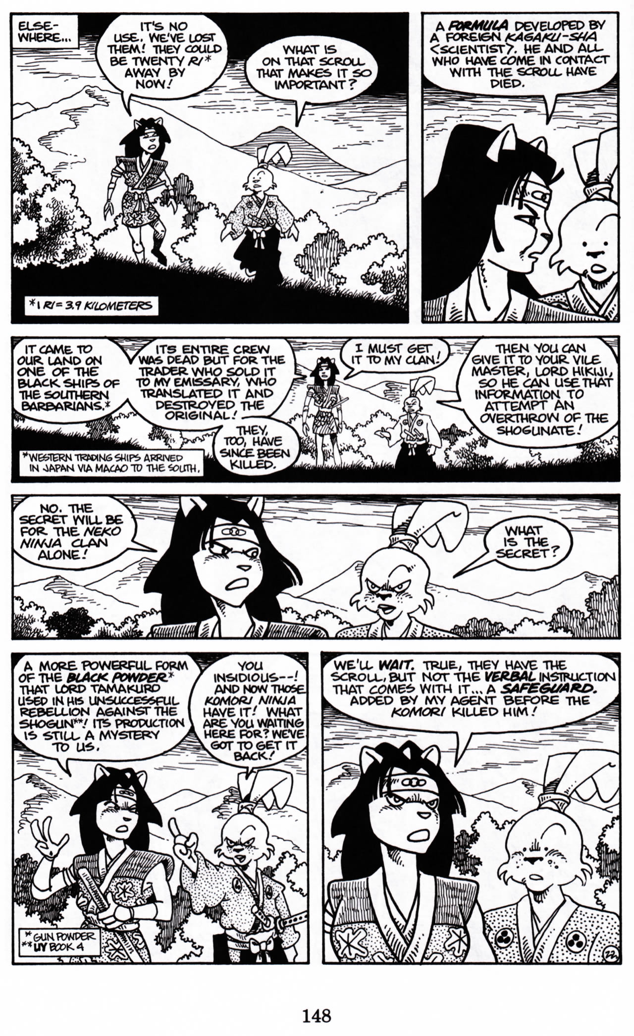 Read online Usagi Yojimbo (1996) comic -  Issue #4 - 22