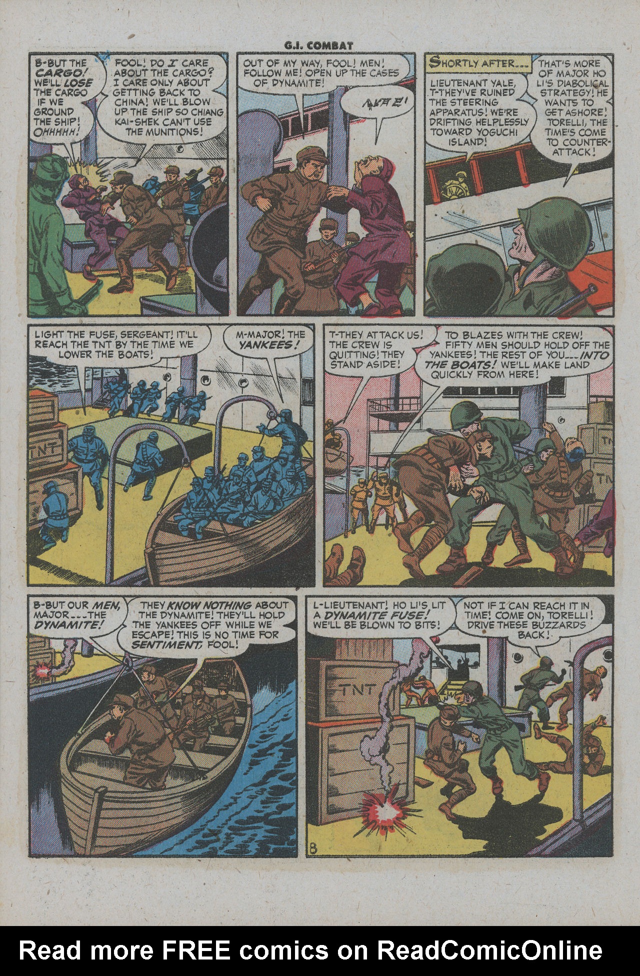 Read online G.I. Combat (1952) comic -  Issue #40 - 10