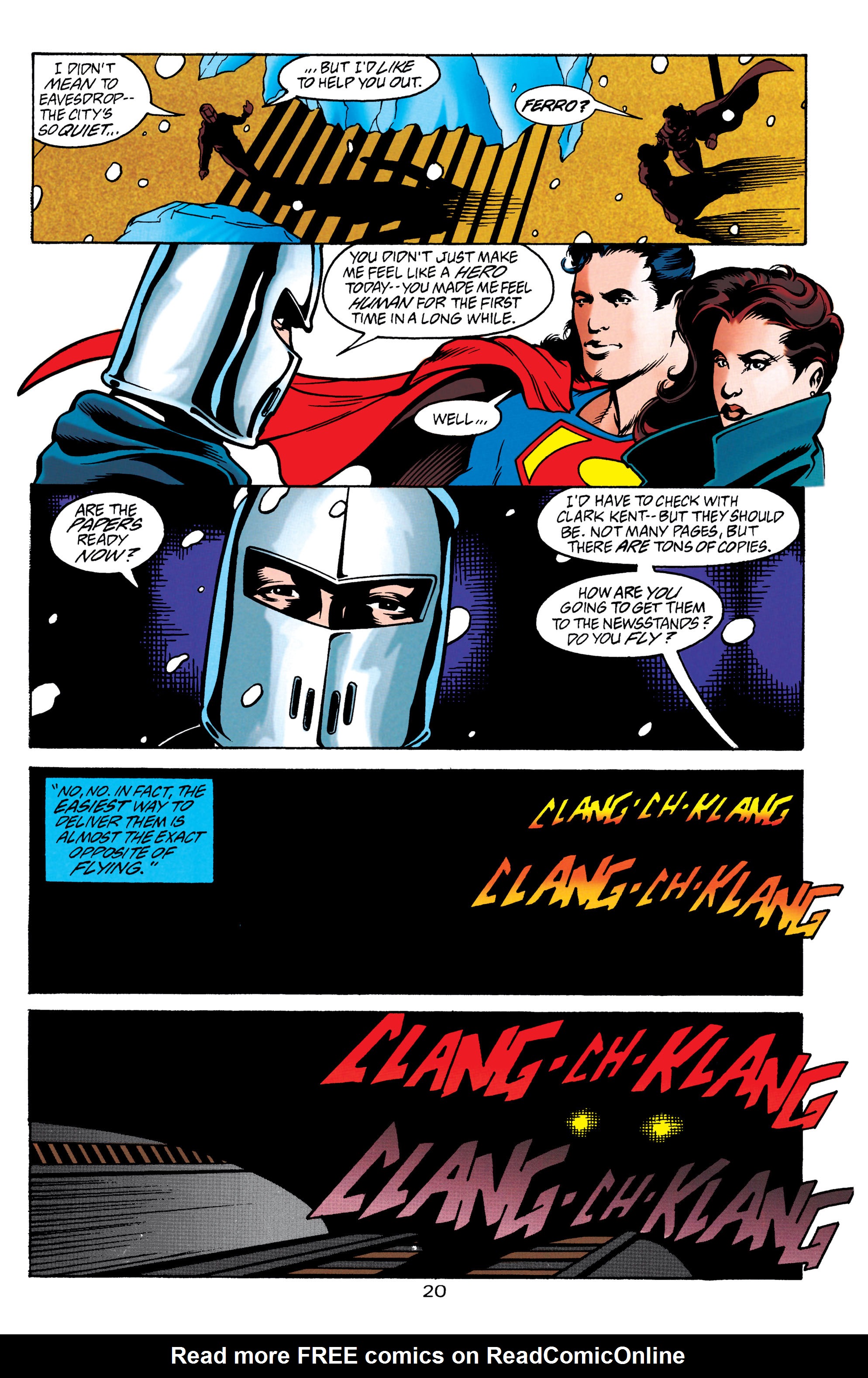 Read online Adventures of Superman (1987) comic -  Issue #540 - 21