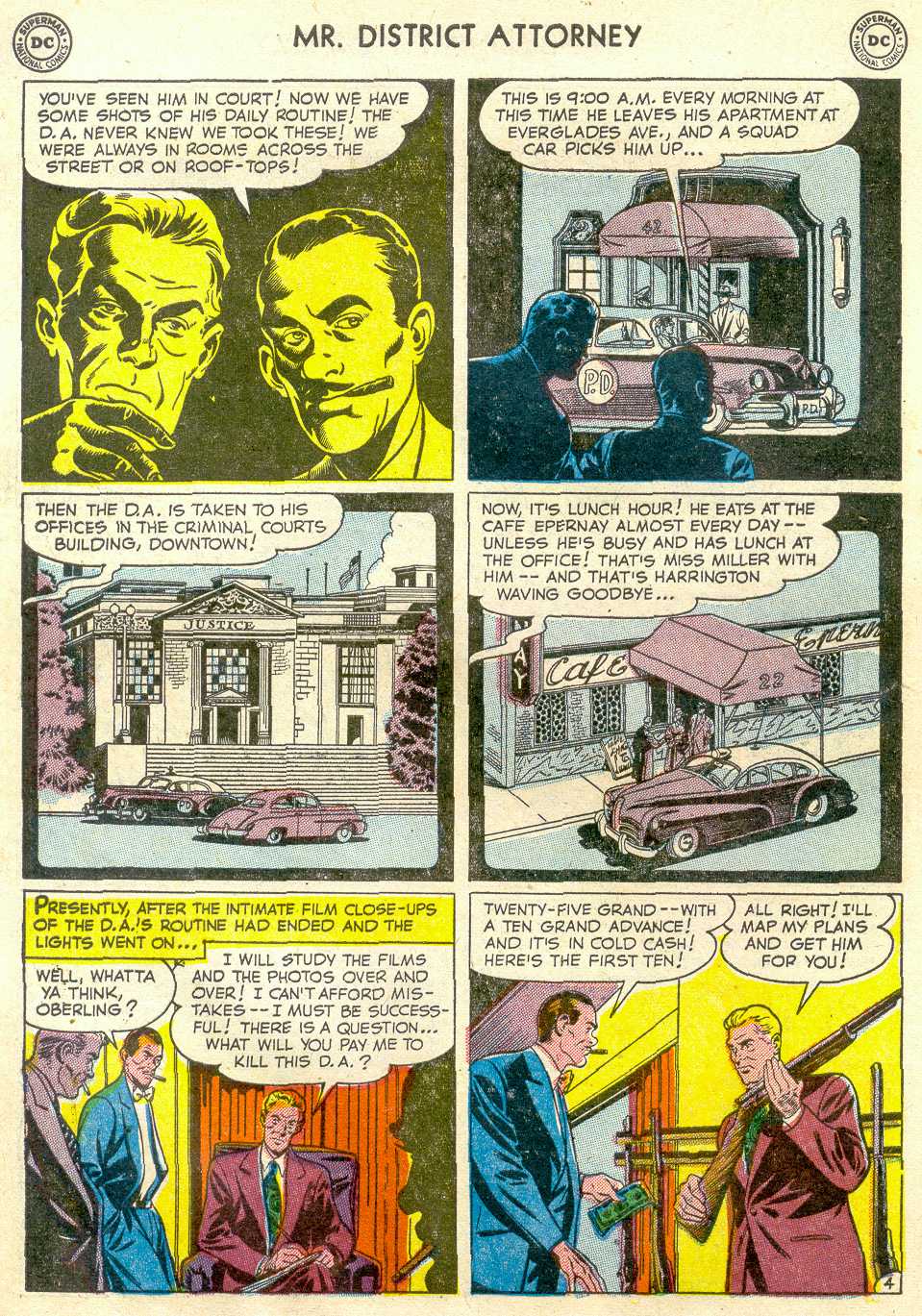 Read online Mr. District Attorney comic -  Issue #22 - 6
