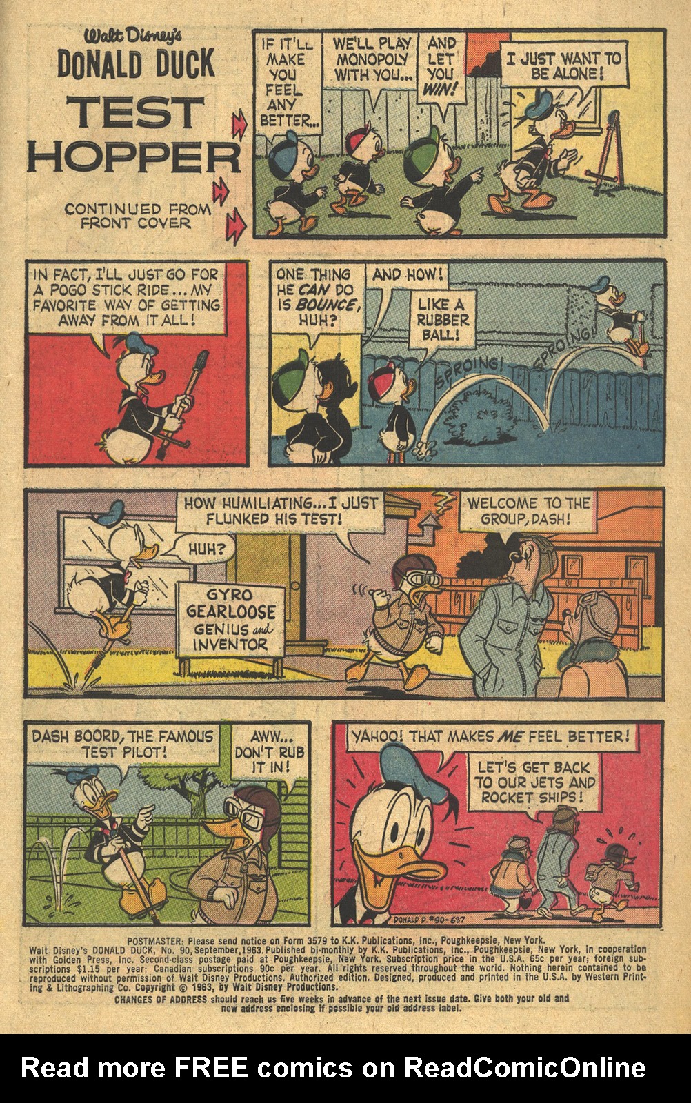 Read online Walt Disney's Donald Duck (1952) comic -  Issue #90 - 3