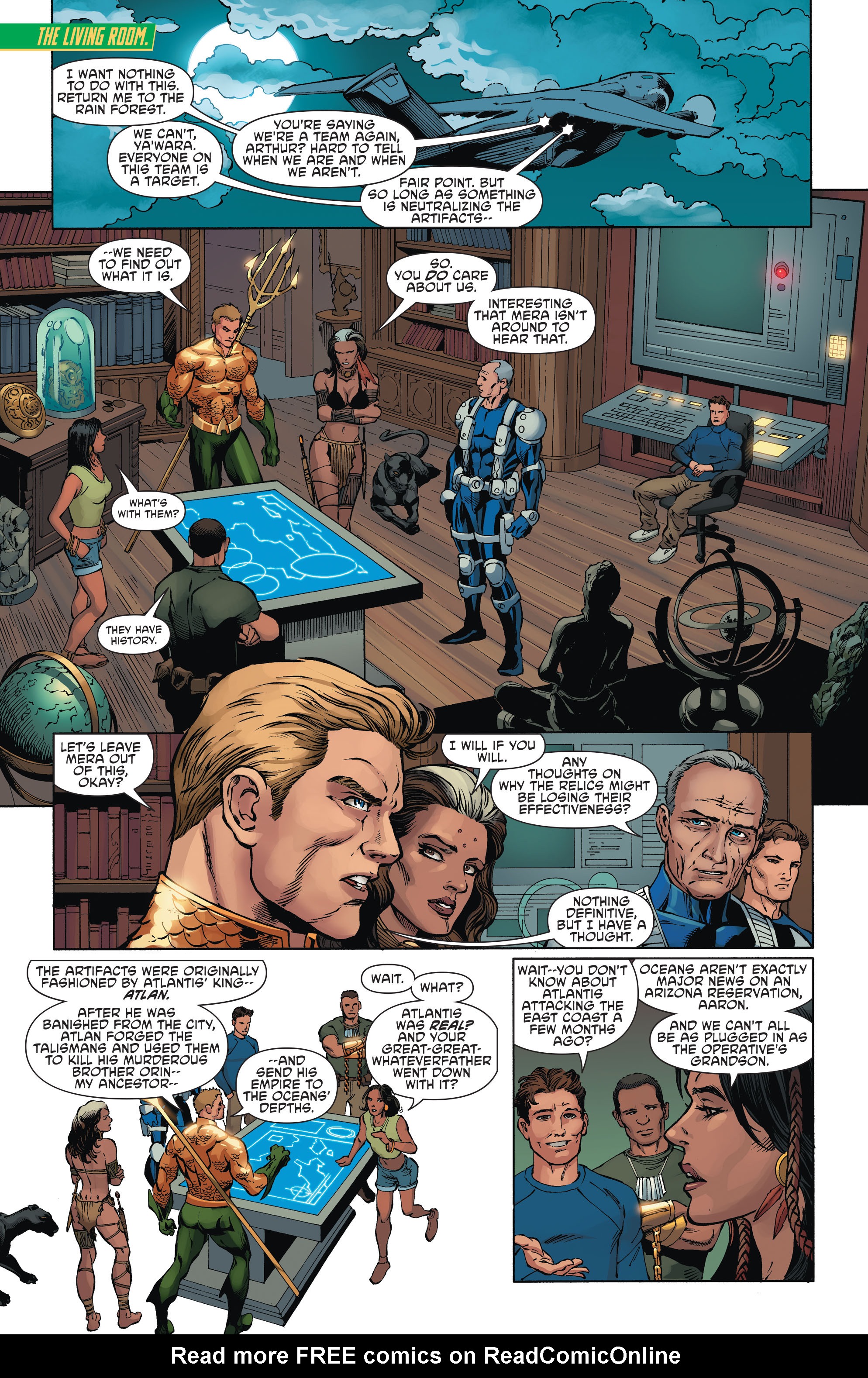 Read online Aquaman and the Others comic -  Issue #1 - 18