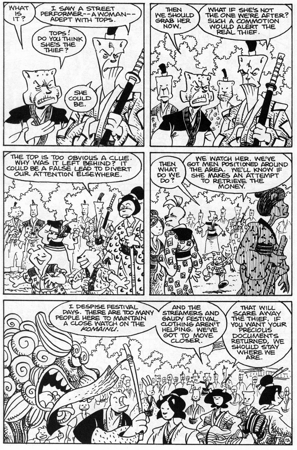 Usagi Yojimbo (1996) Issue #63 #63 - English 14