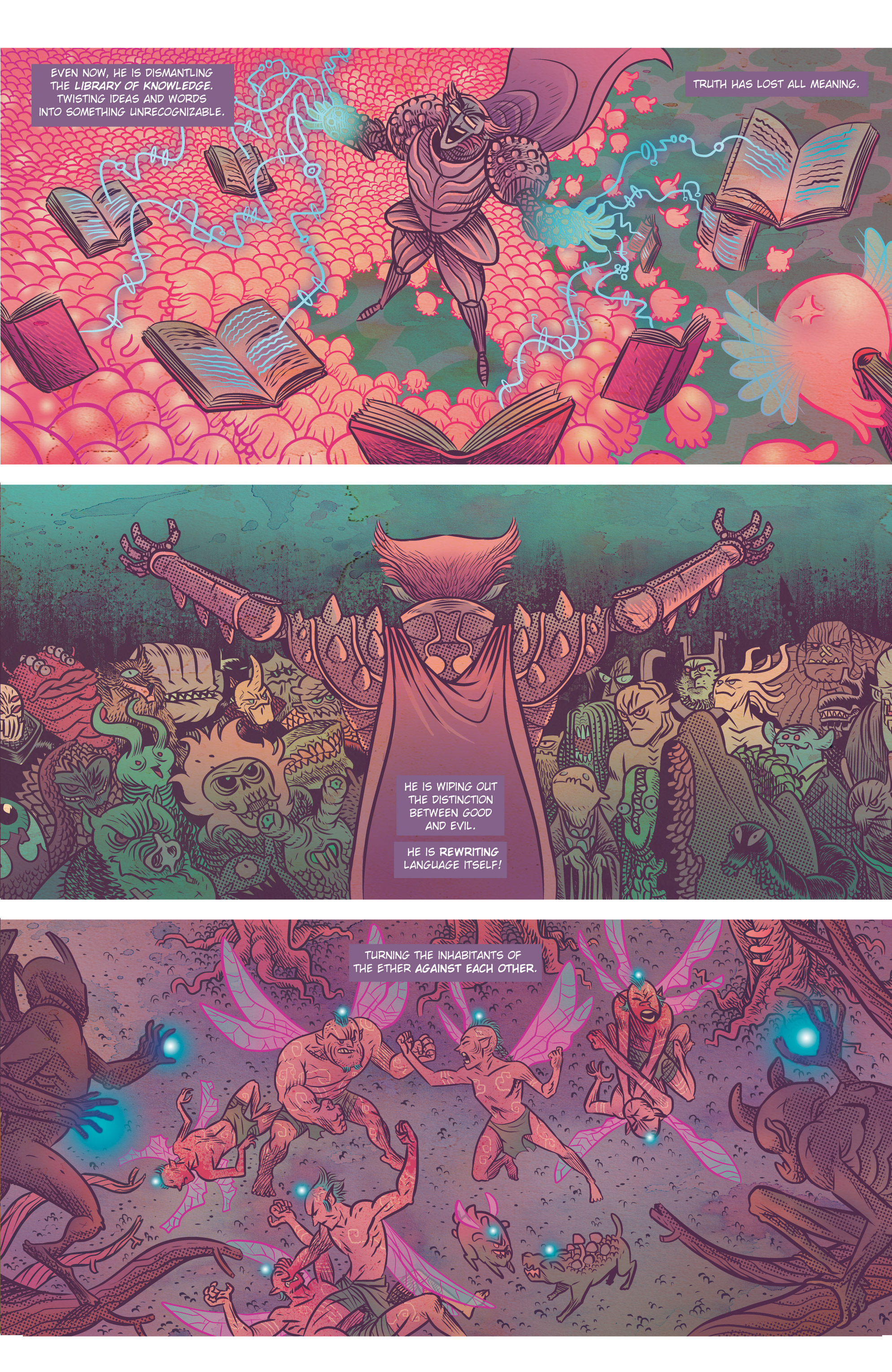 Read online Ether: The Disappearance of Violet Bell comic -  Issue #1 - 10