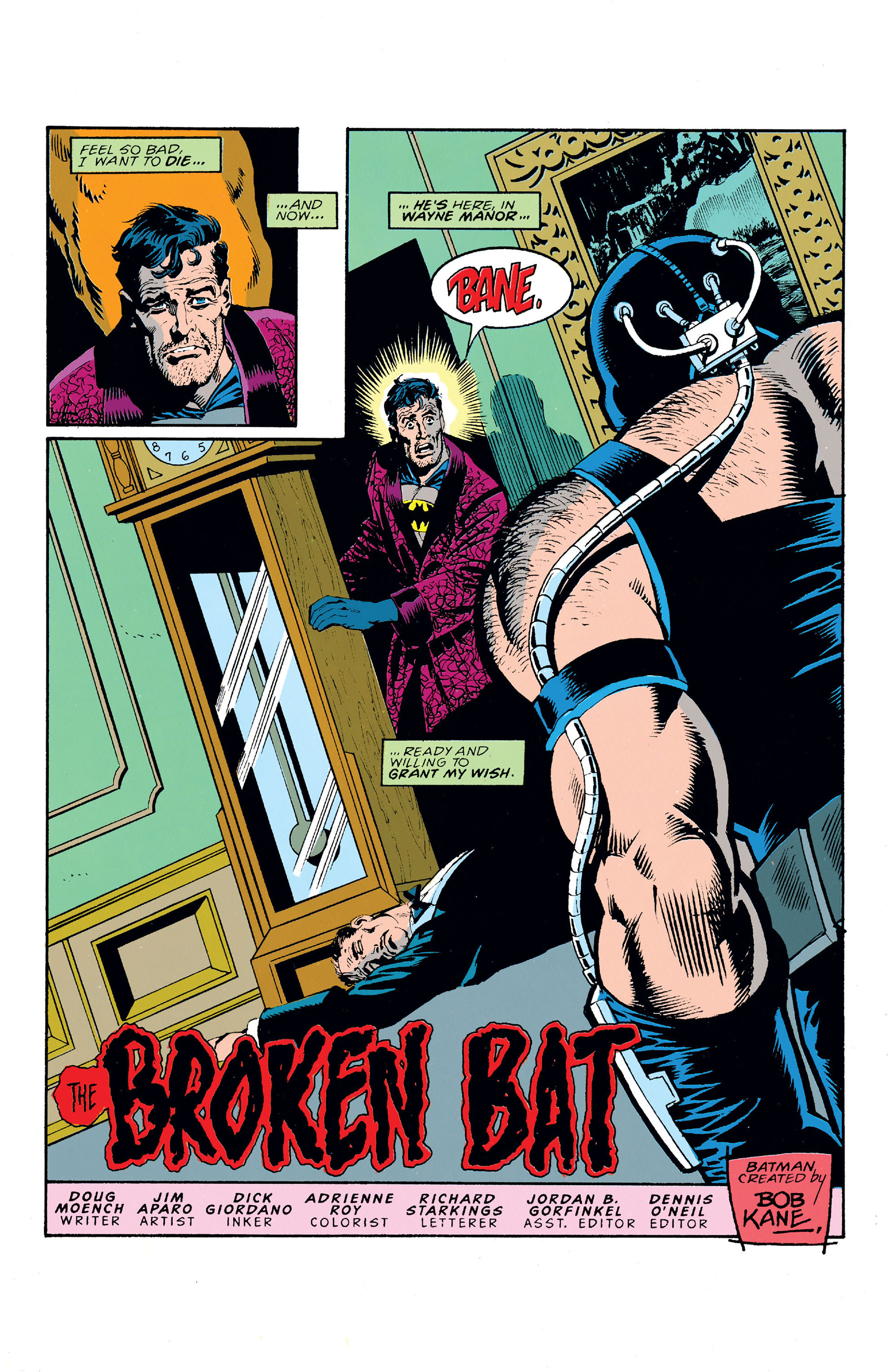Read online Batman (1940) comic -  Issue #497 - 2