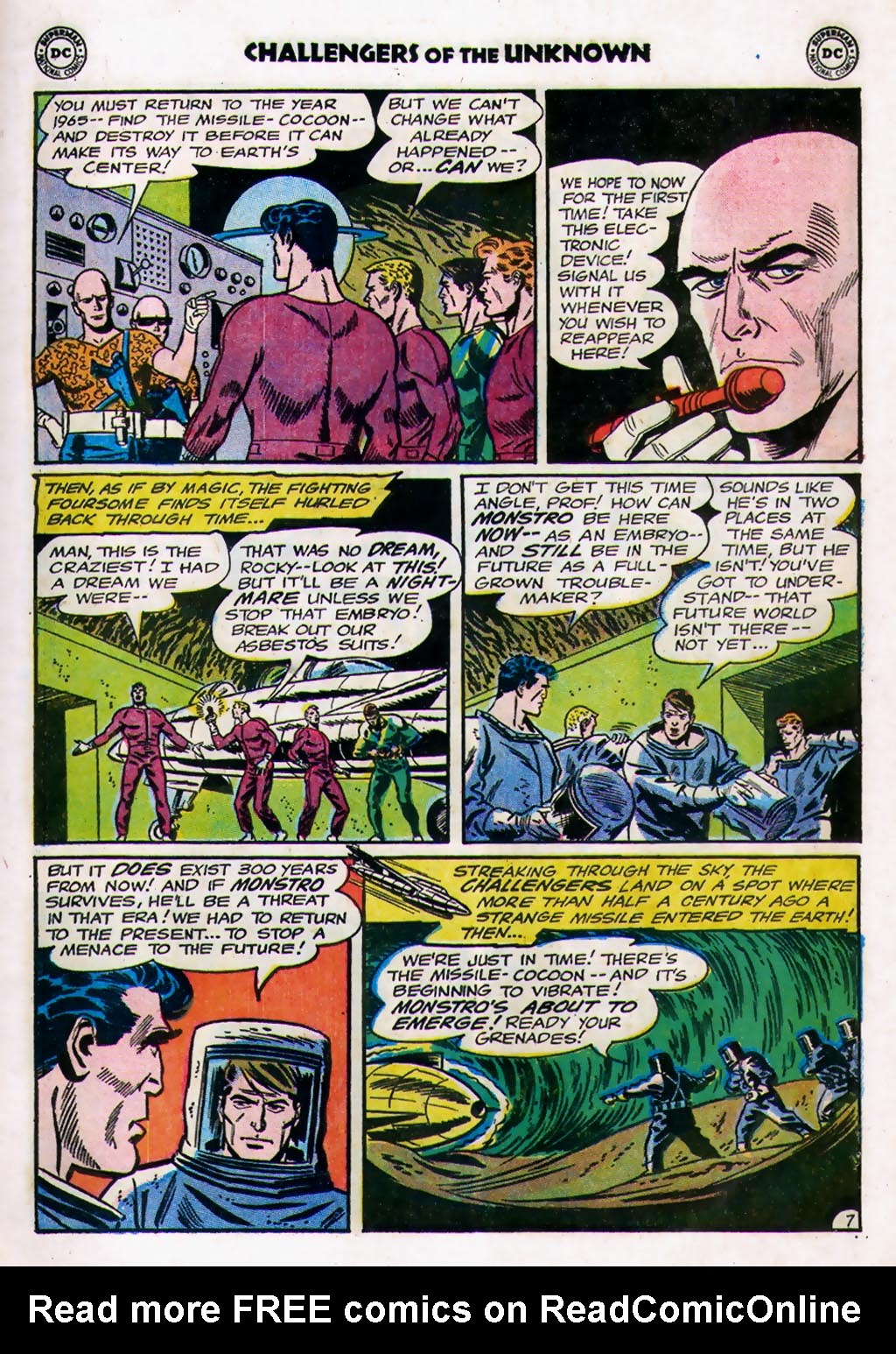 Read online Challengers of the Unknown (1958) comic -  Issue #43 - 9