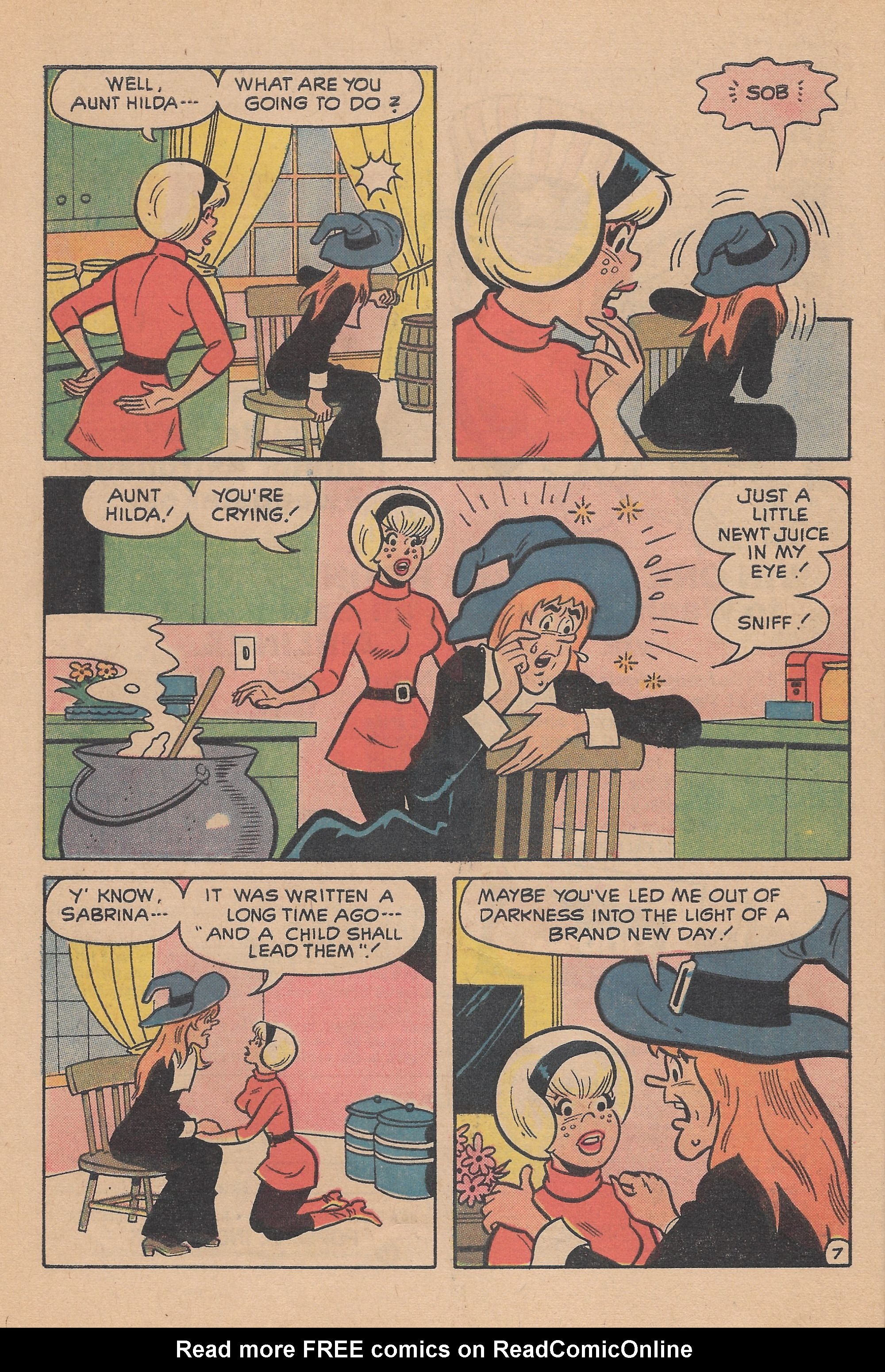 Read online Archie's TV Laugh-Out comic -  Issue #13 - 10