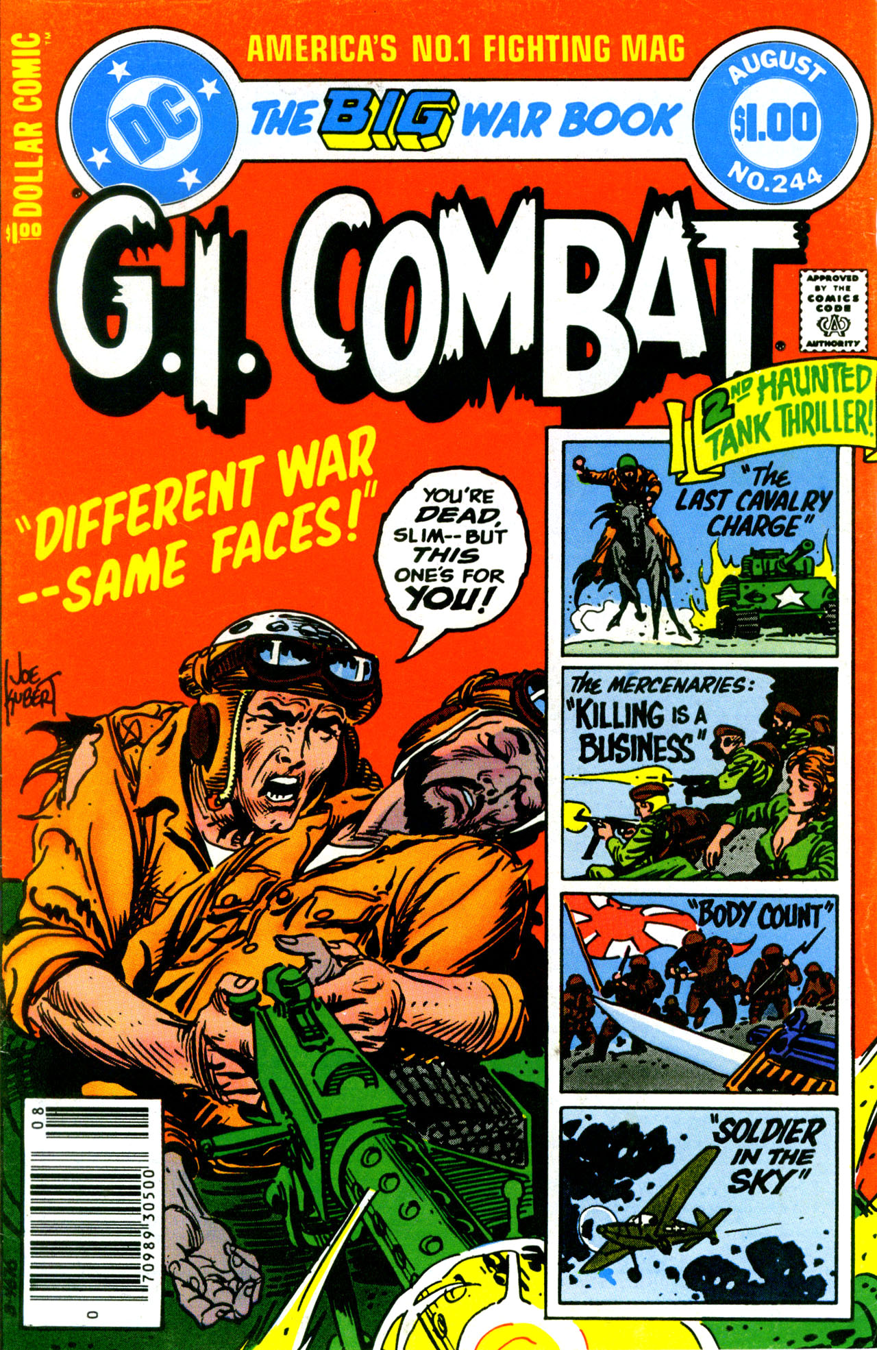 Read online G.I. Combat (1952) comic -  Issue #244 - 1