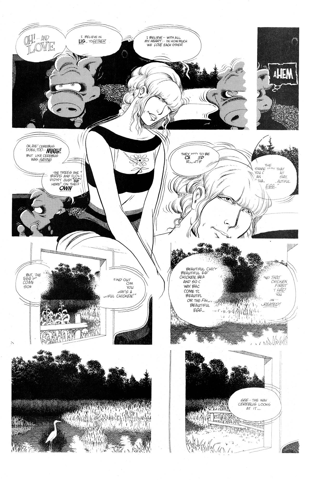 Read online Cerebus comic -  Issue #237 - 14