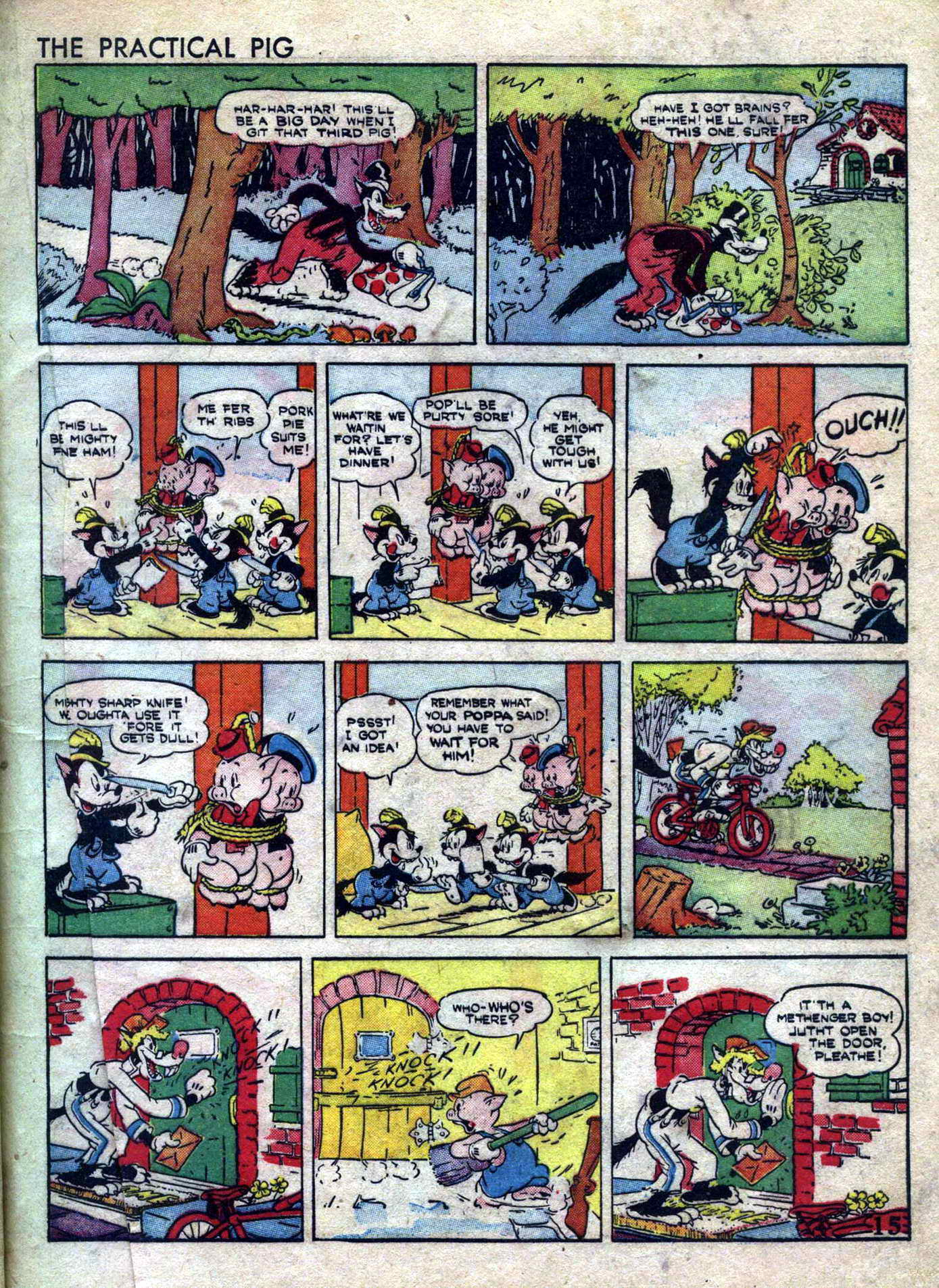 Read online Walt Disney's Comics and Stories comic -  Issue #5 - 17
