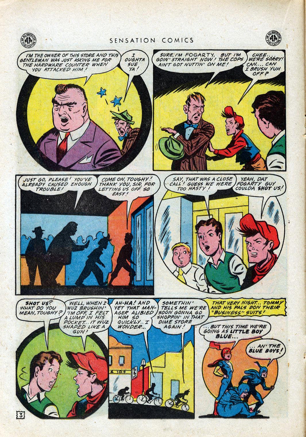 Read online Sensation (Mystery) Comics comic -  Issue #38 - 22