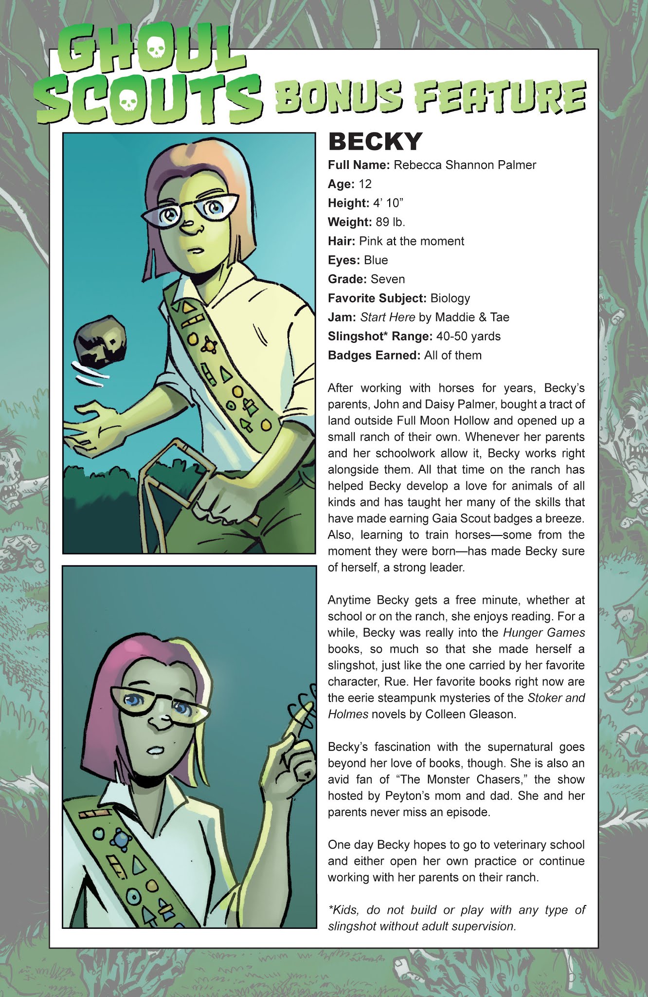 Read online Ghoul Scouts: I Was A Tweenage Werewolf! comic -  Issue #4 - 32