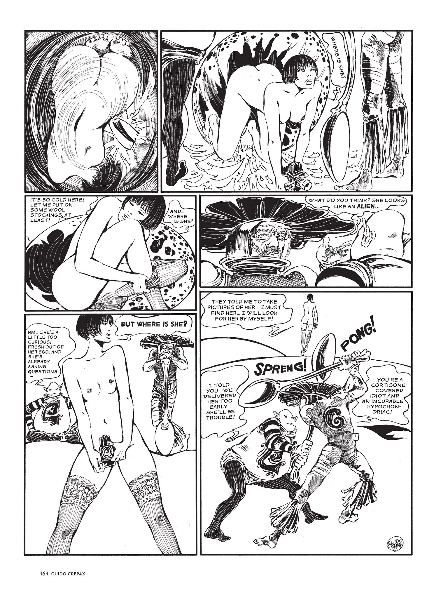 Read online The Complete Crepax comic -  Issue # TPB 2 - 155