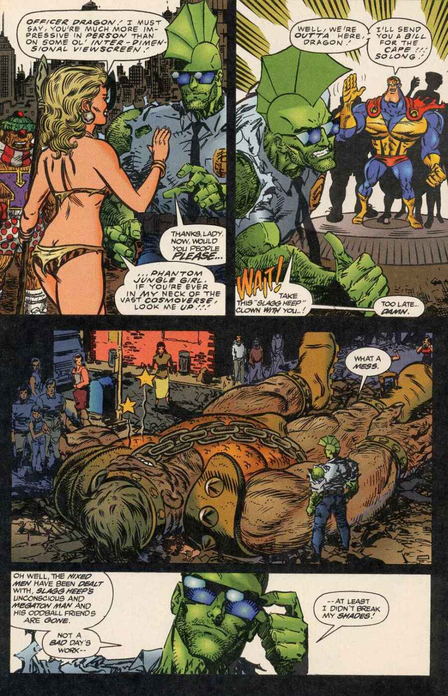 Read online Savage Dragon vs. Savage Megaton Man comic -  Issue # Full - 26