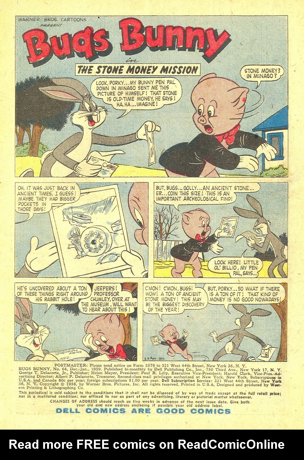 Read online Bugs Bunny comic -  Issue #64 - 3