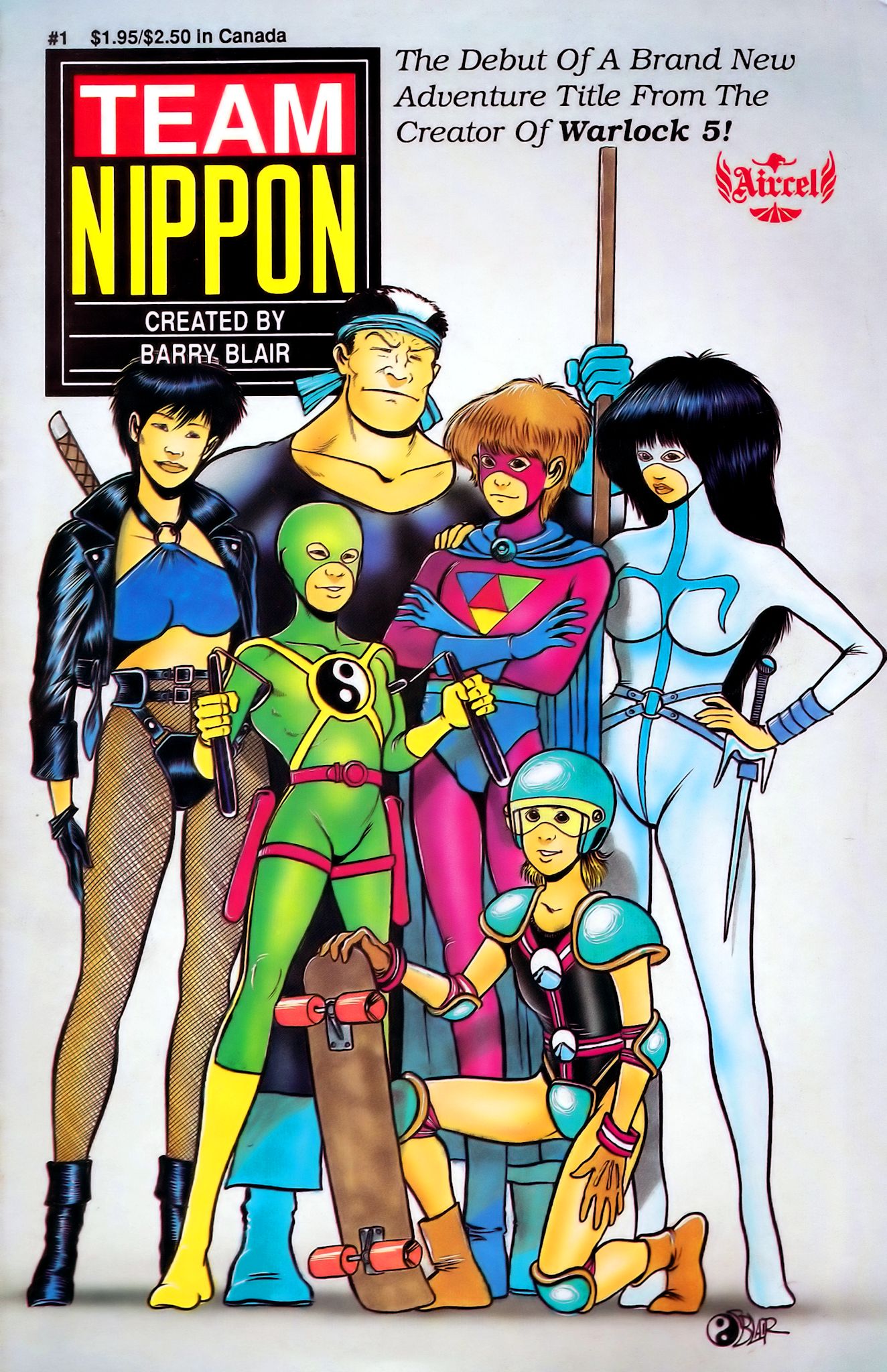 Read online Team Nippon comic -  Issue #1 - 1