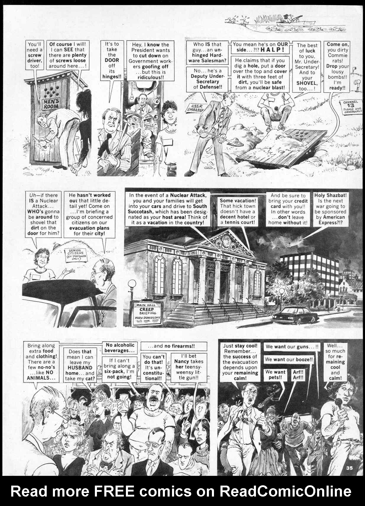 Read online MAD comic -  Issue #246 - 37