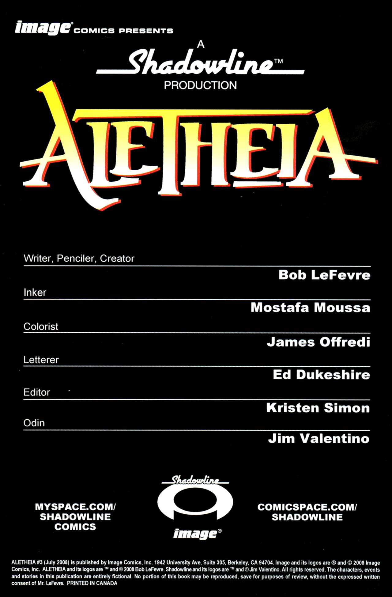 Read online Aletheia comic -  Issue #3 - 2