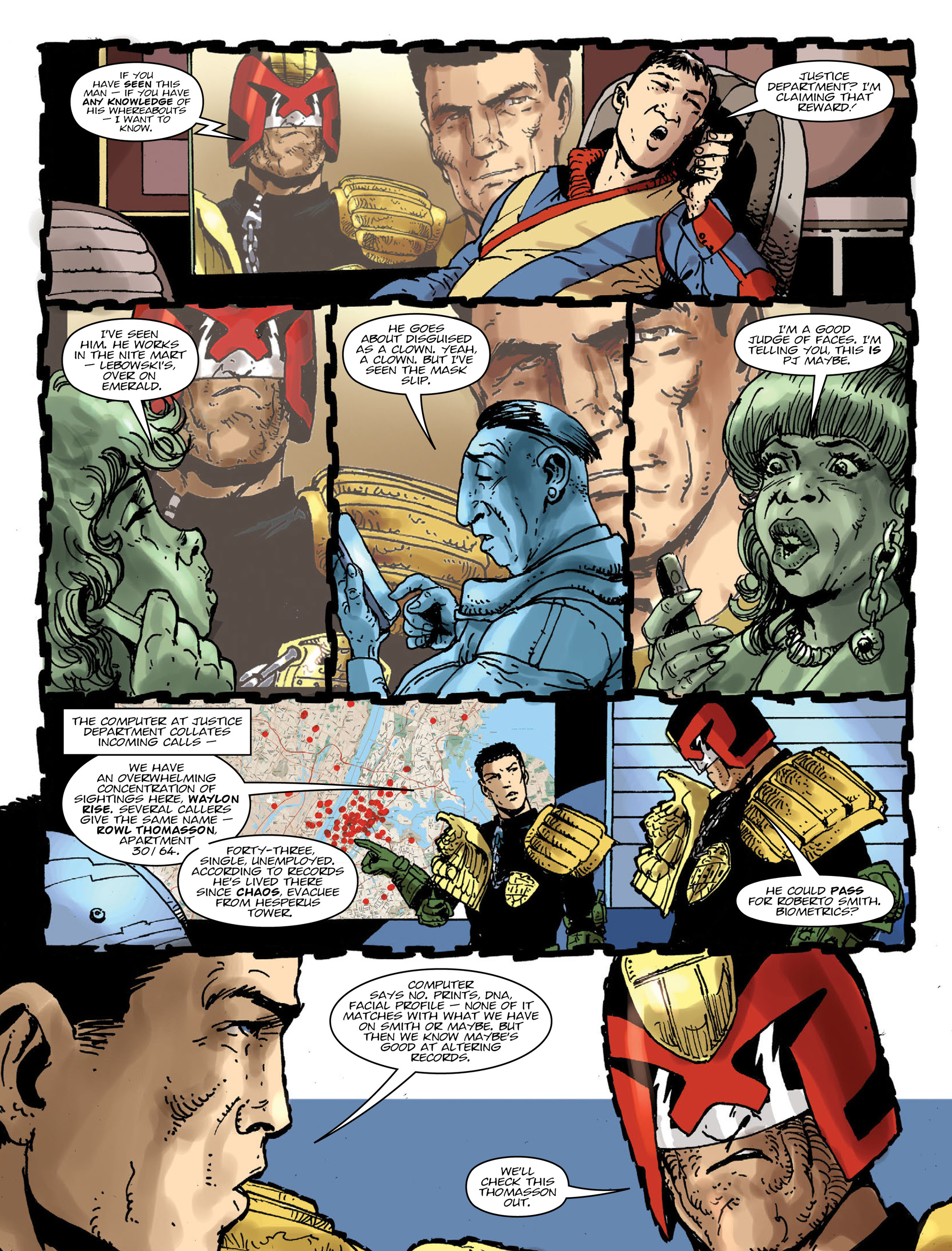 Read online 2000 AD comic -  Issue #1991 - 5