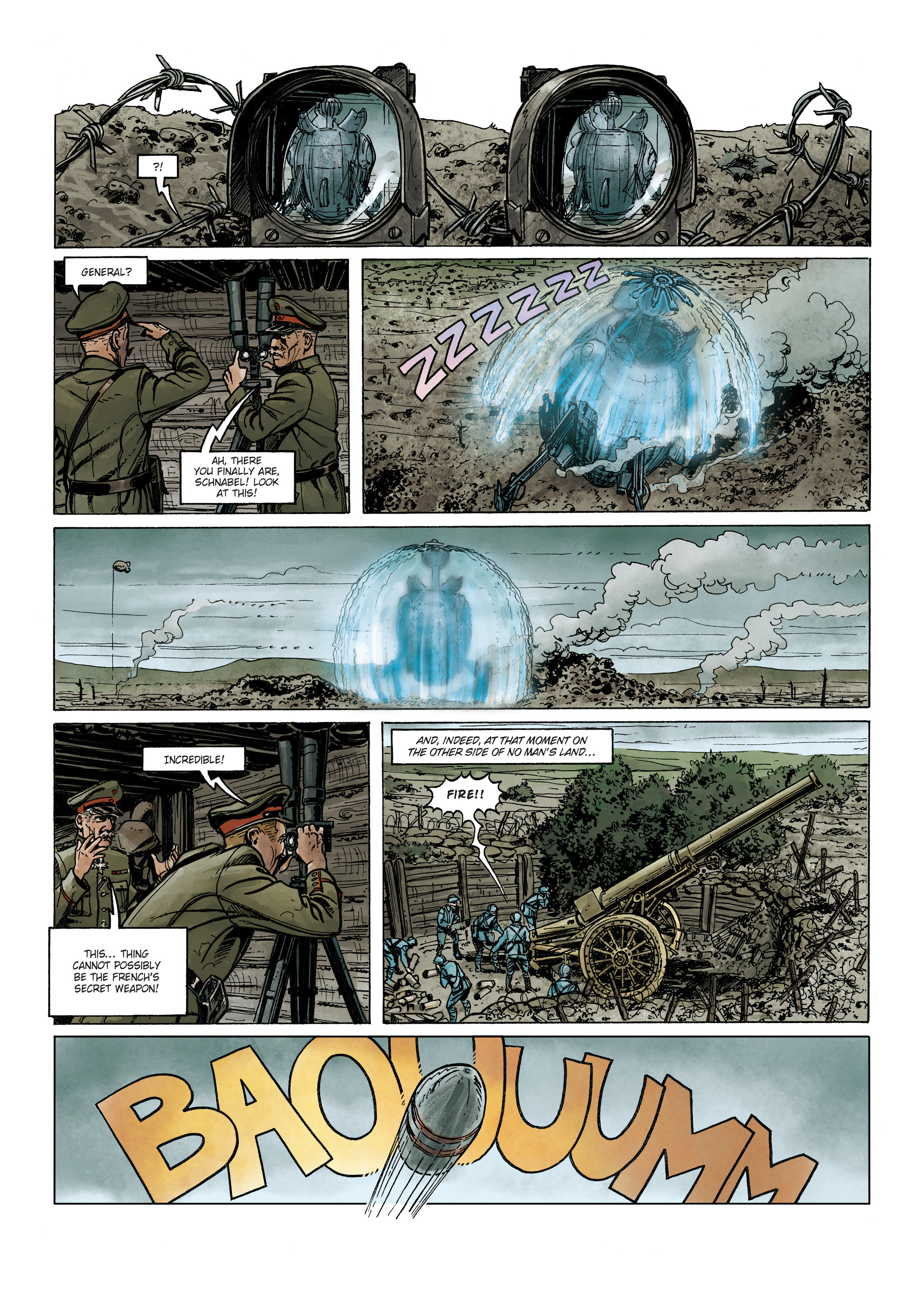 Read online War of the World War One Vol. 1: The Thing Below the Trenches comic -  Issue # Full - 25